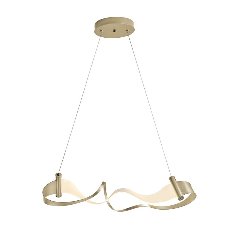 Zephyr Small Linear Chandelier by Hubbardton Forge