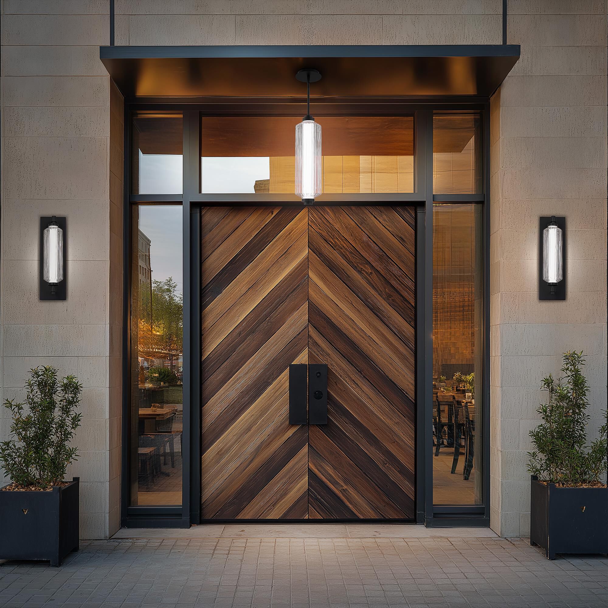 Shown in Black finish