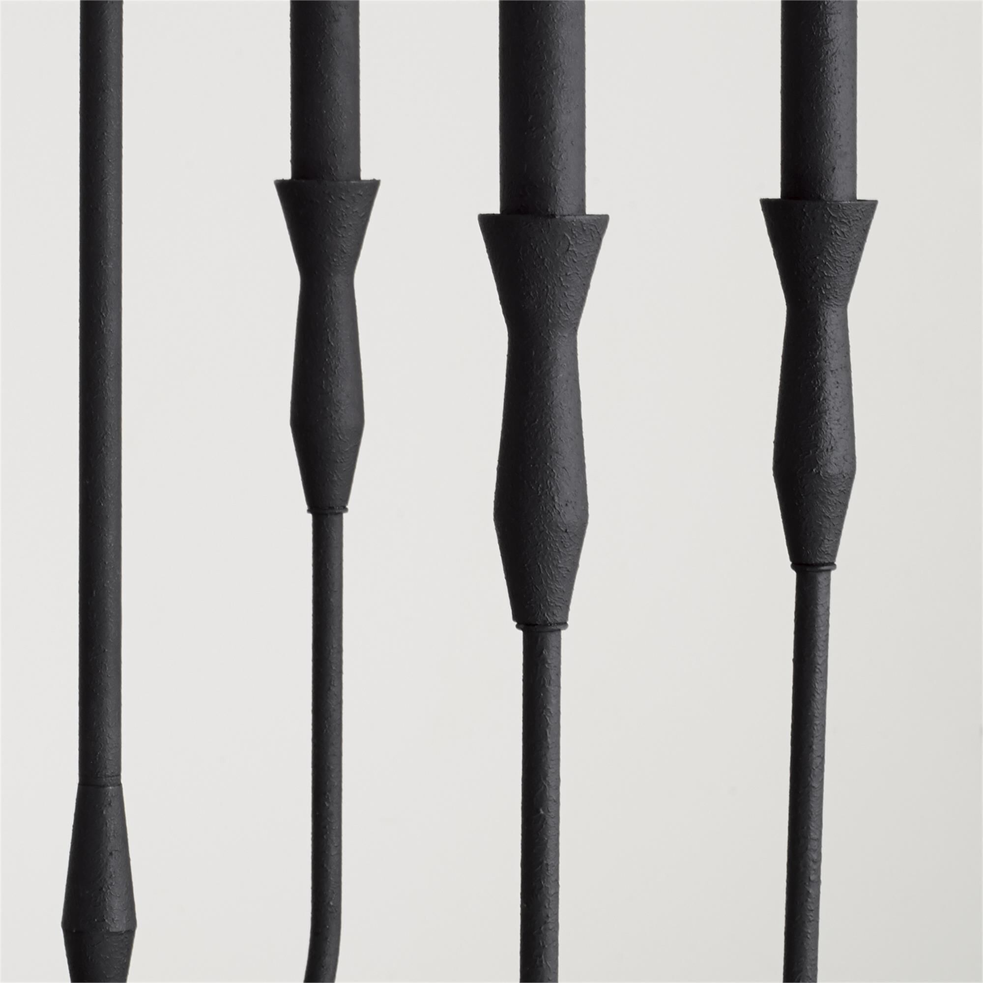 Shown in Textured Black finish