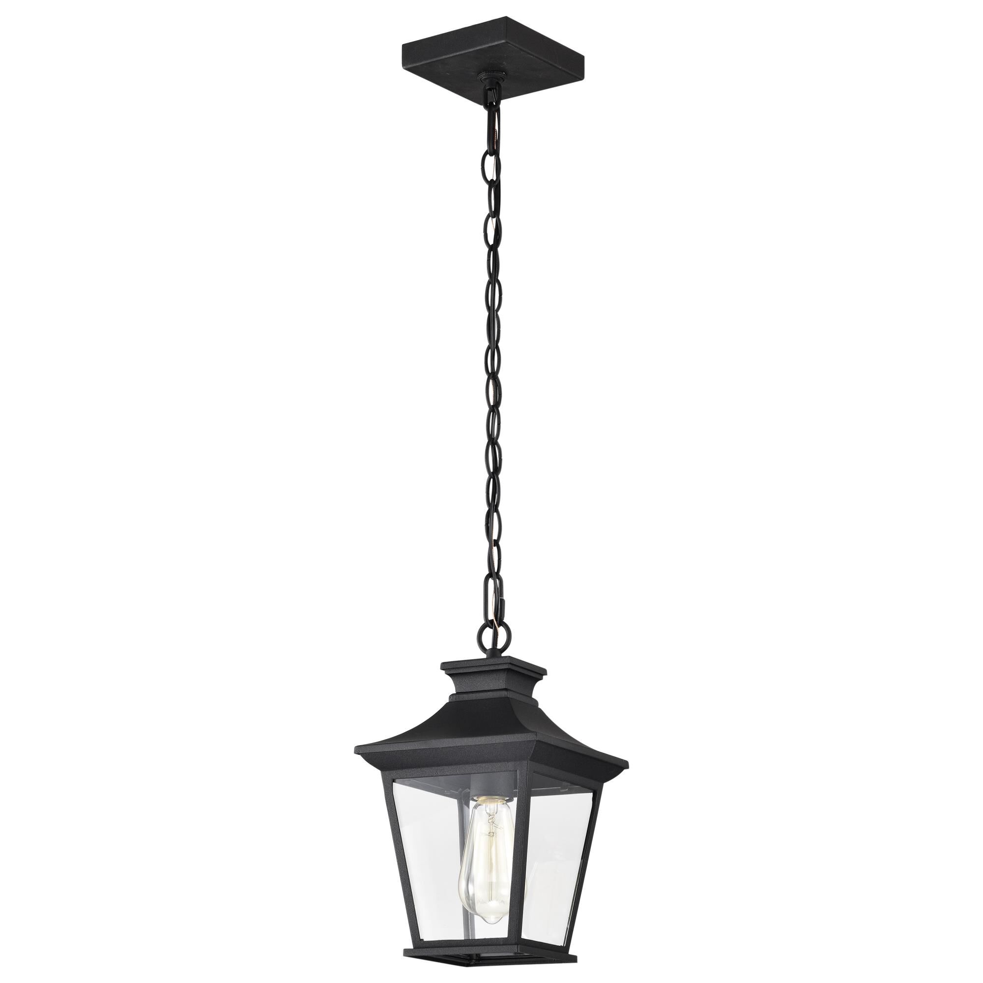 Jasper 12 Inch Tall Outdoor Hanging Lantern,