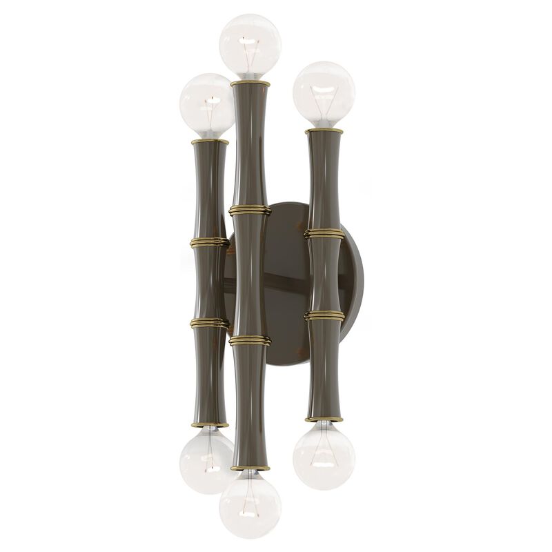 Kane 12 Inch Wall Sconce by Robert Abbey