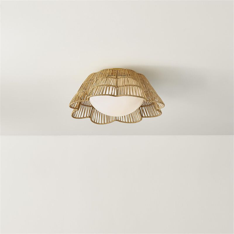Rosa 18 Inch Flush Mount by Mitzi