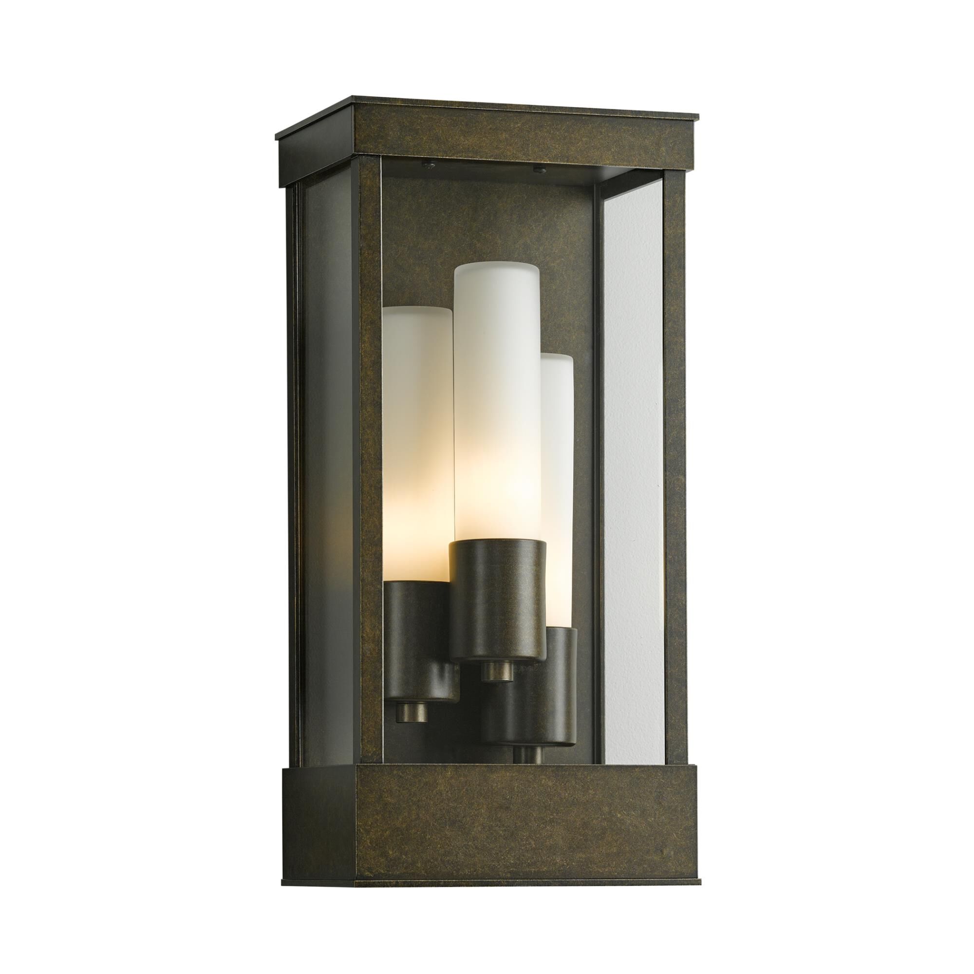 Shown in Coastal Bronze finish and Opal  glass