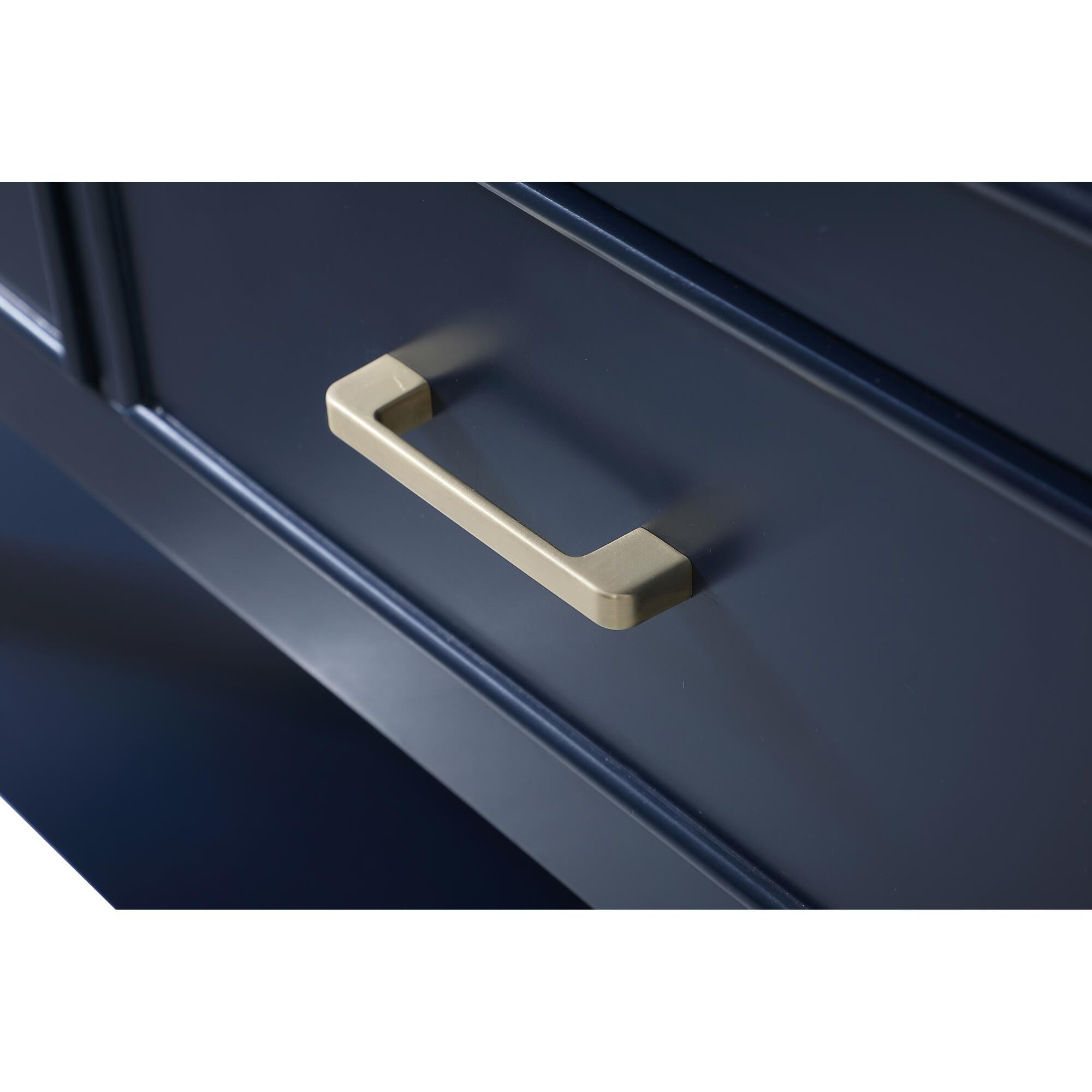 Shown in Blue finish