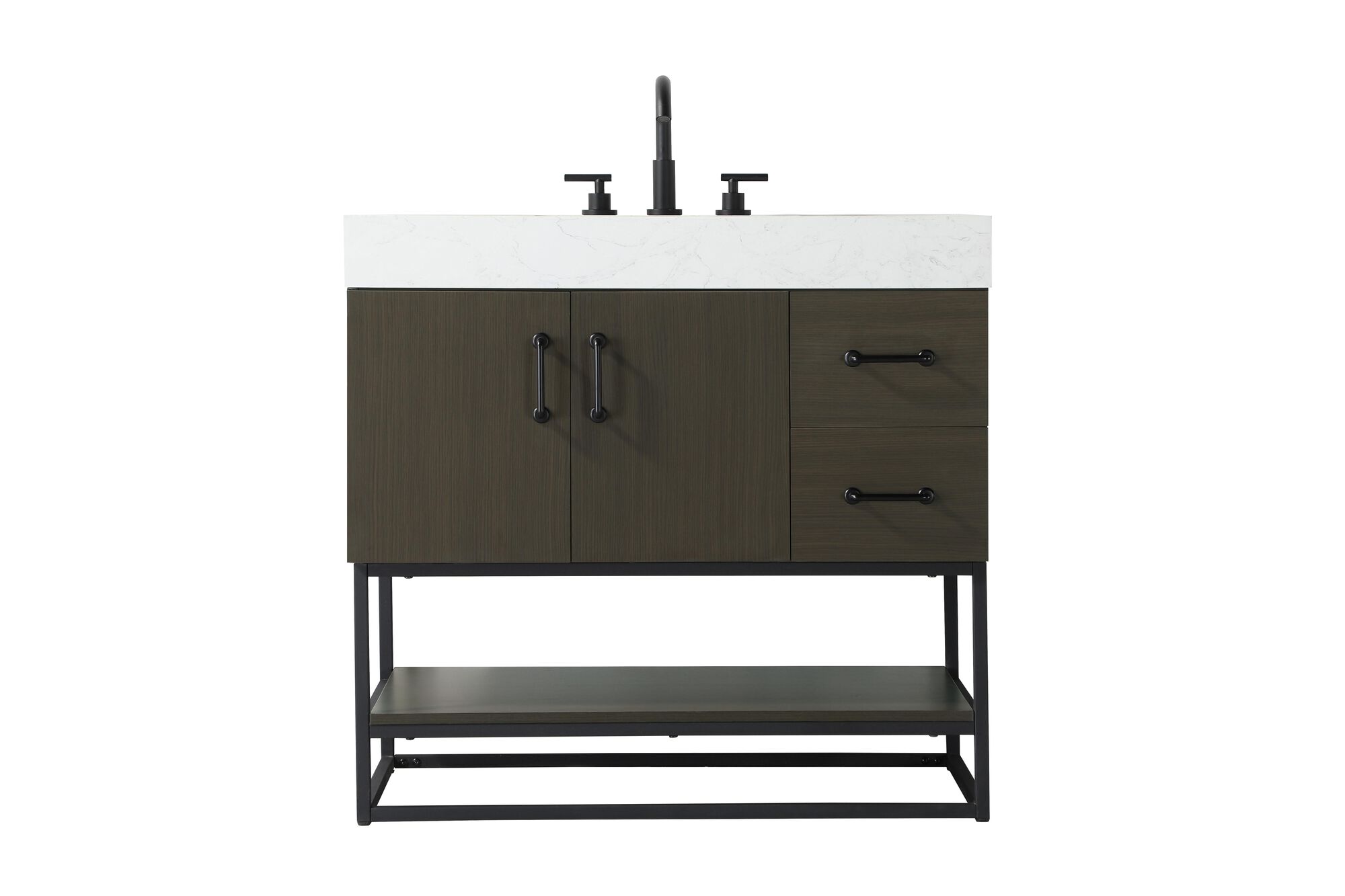 Shown in Mocha Brown finish