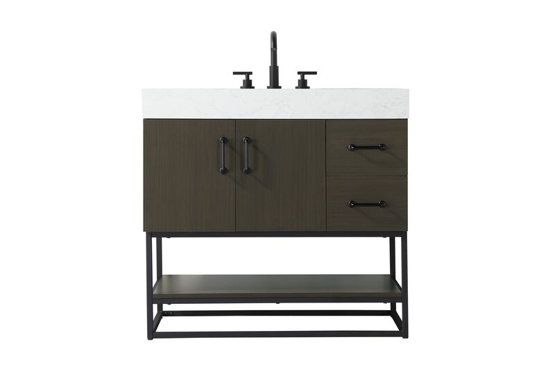 Caroline 36 Inch Bath Vanity by Elegant Dcor
