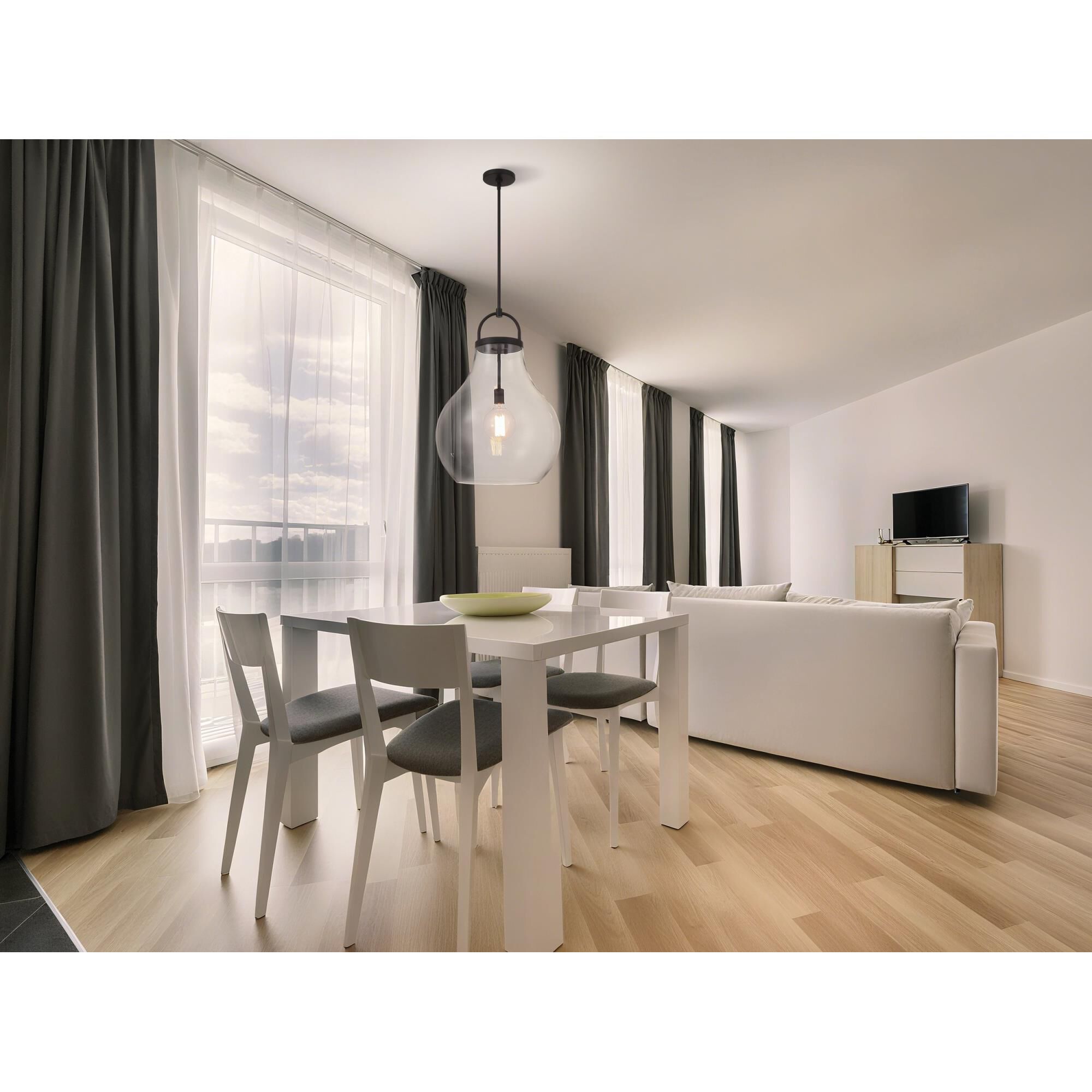 Mansfield 18 Inch Large Pendant by Eglo Lighting