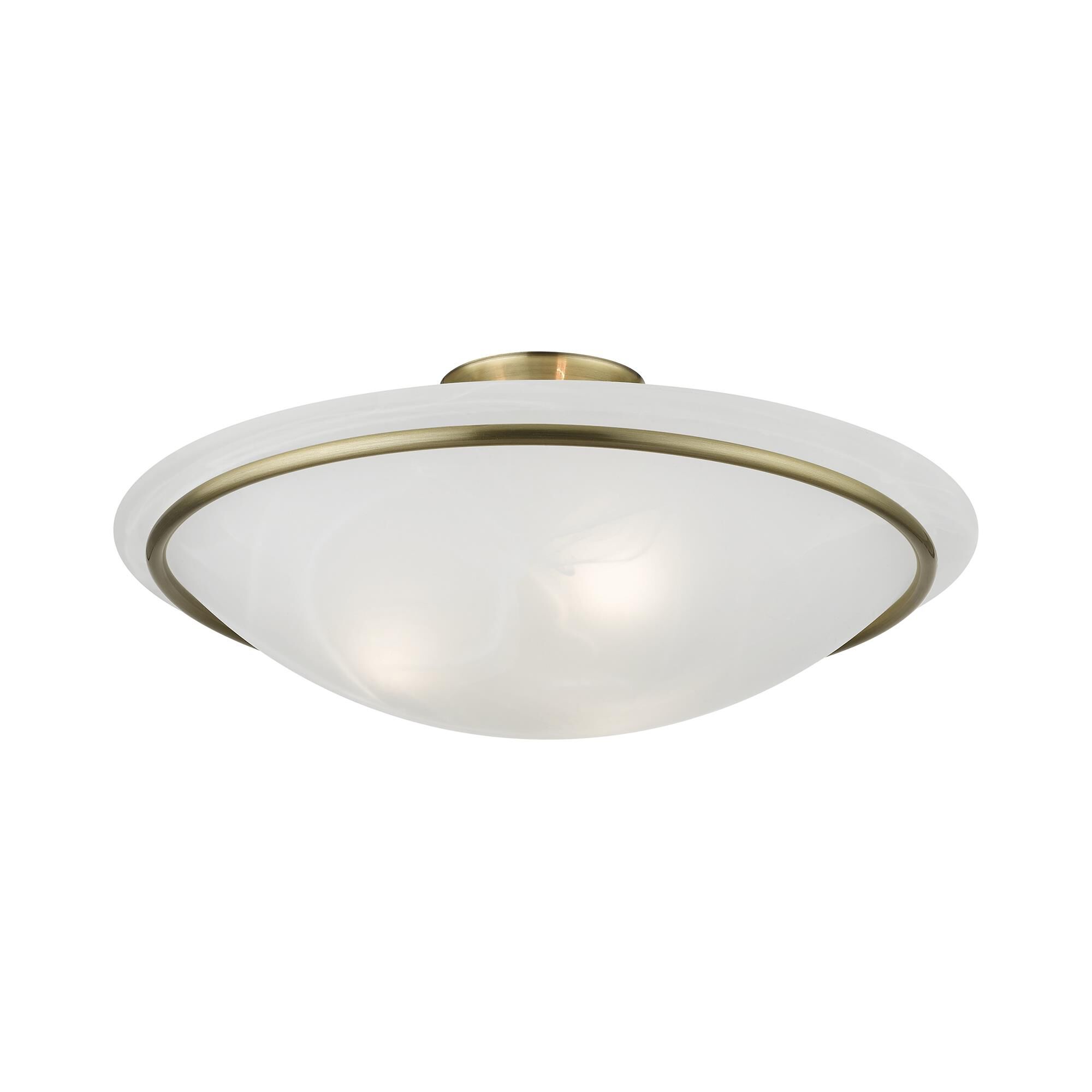 Newburgh 3 Light Semi Flush Mount by Livex Lighting