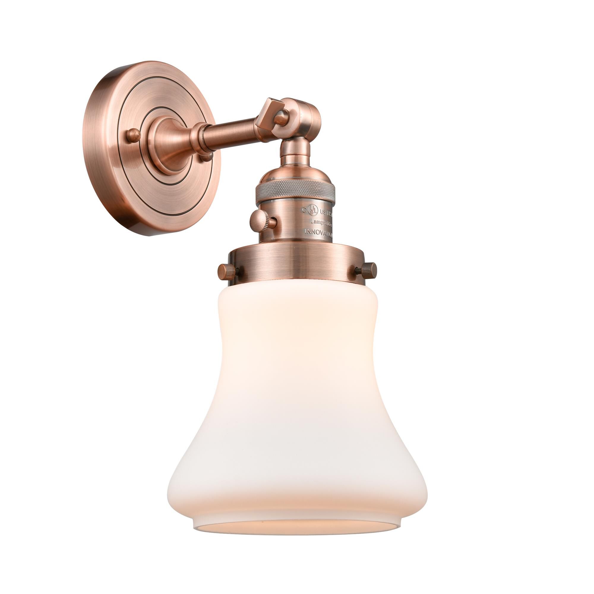 Bruno Marashlian Bellmont 7 Inch Wall Sconce by Innovations Lighting