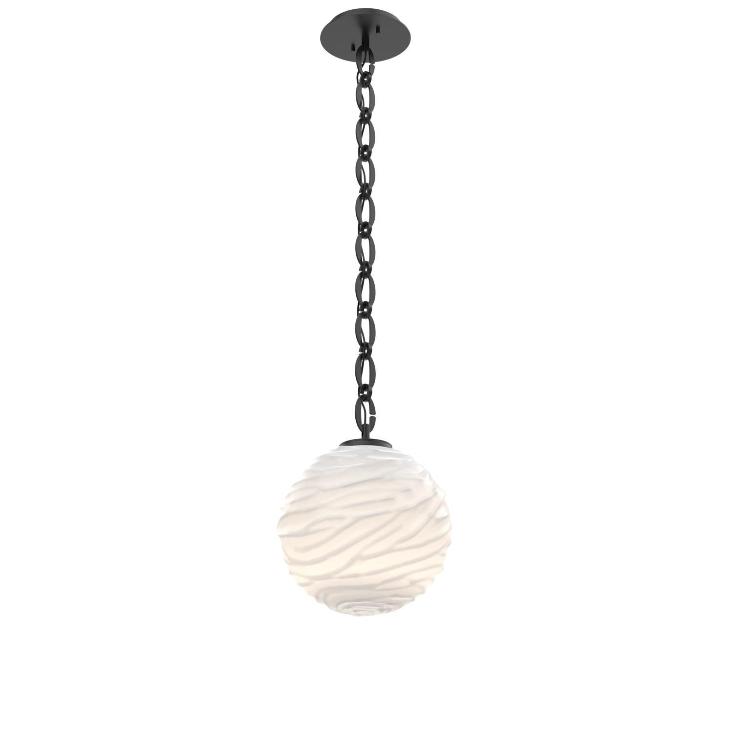 Shown in Matte Black finish and White glass