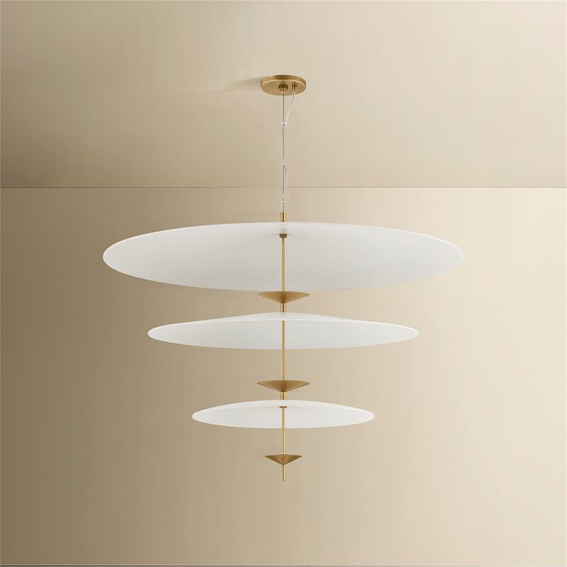 Moleculis Medium Chandelier by Sonneman