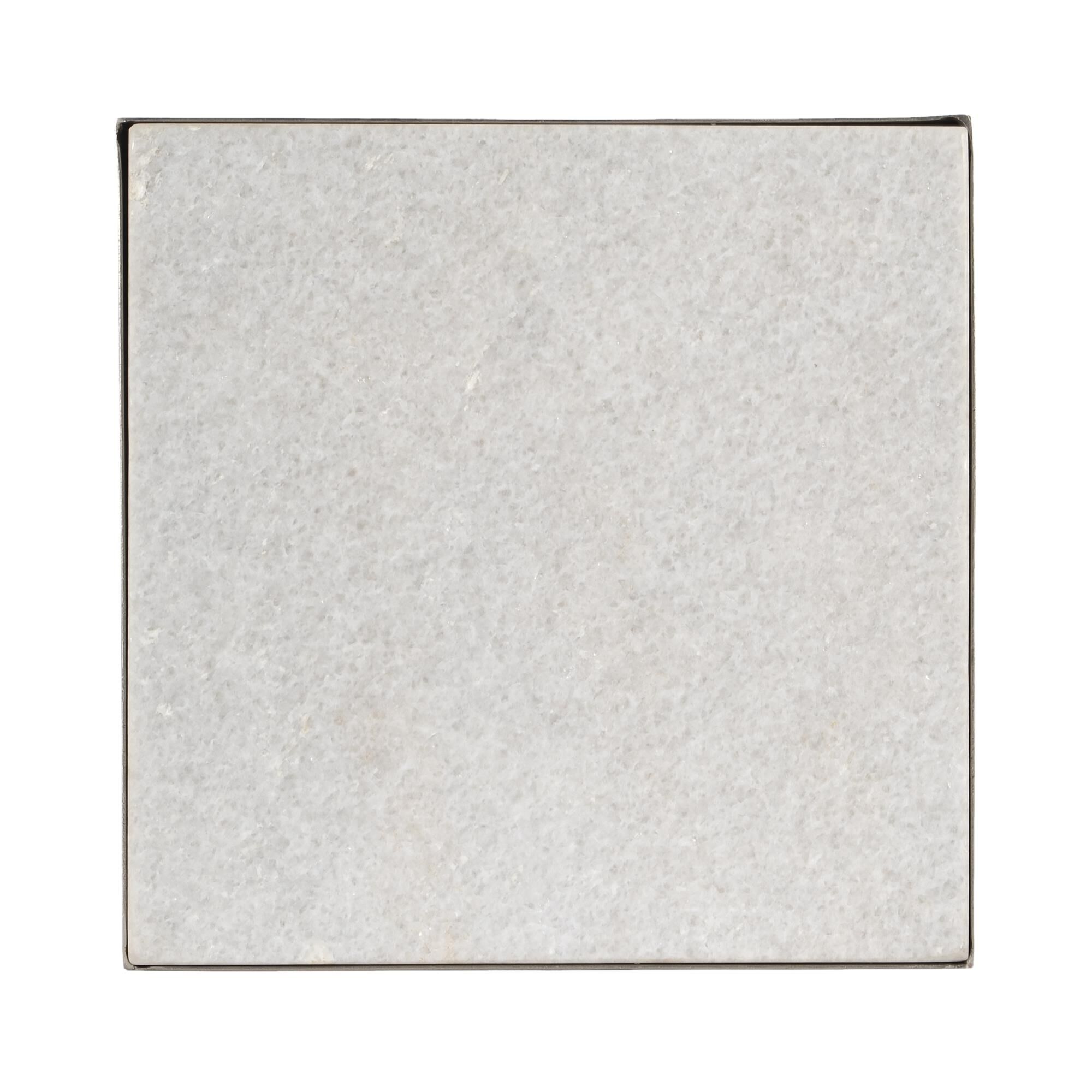 Shown in White Marble finish