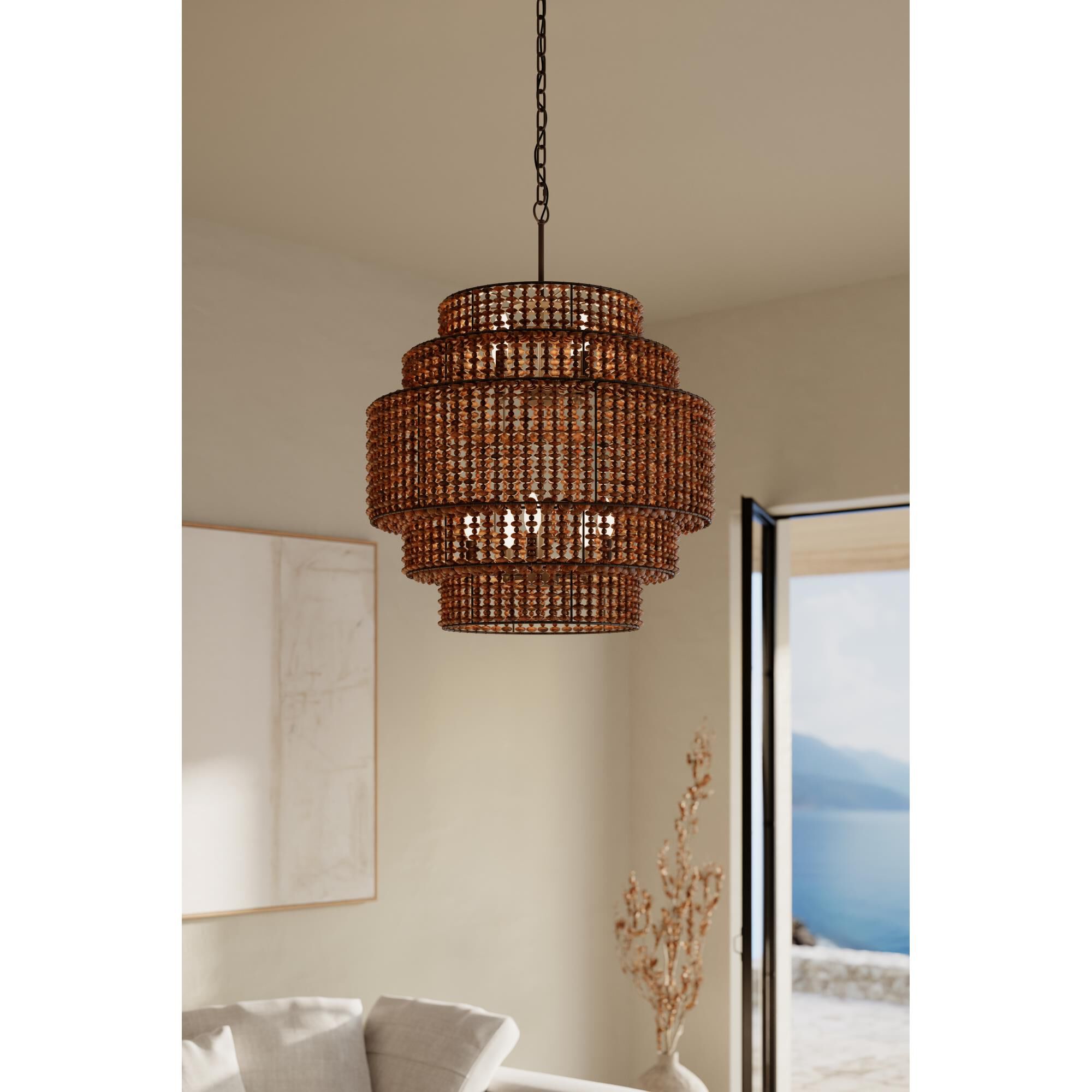 Beaudelle Large Pendant by Minka Lavery