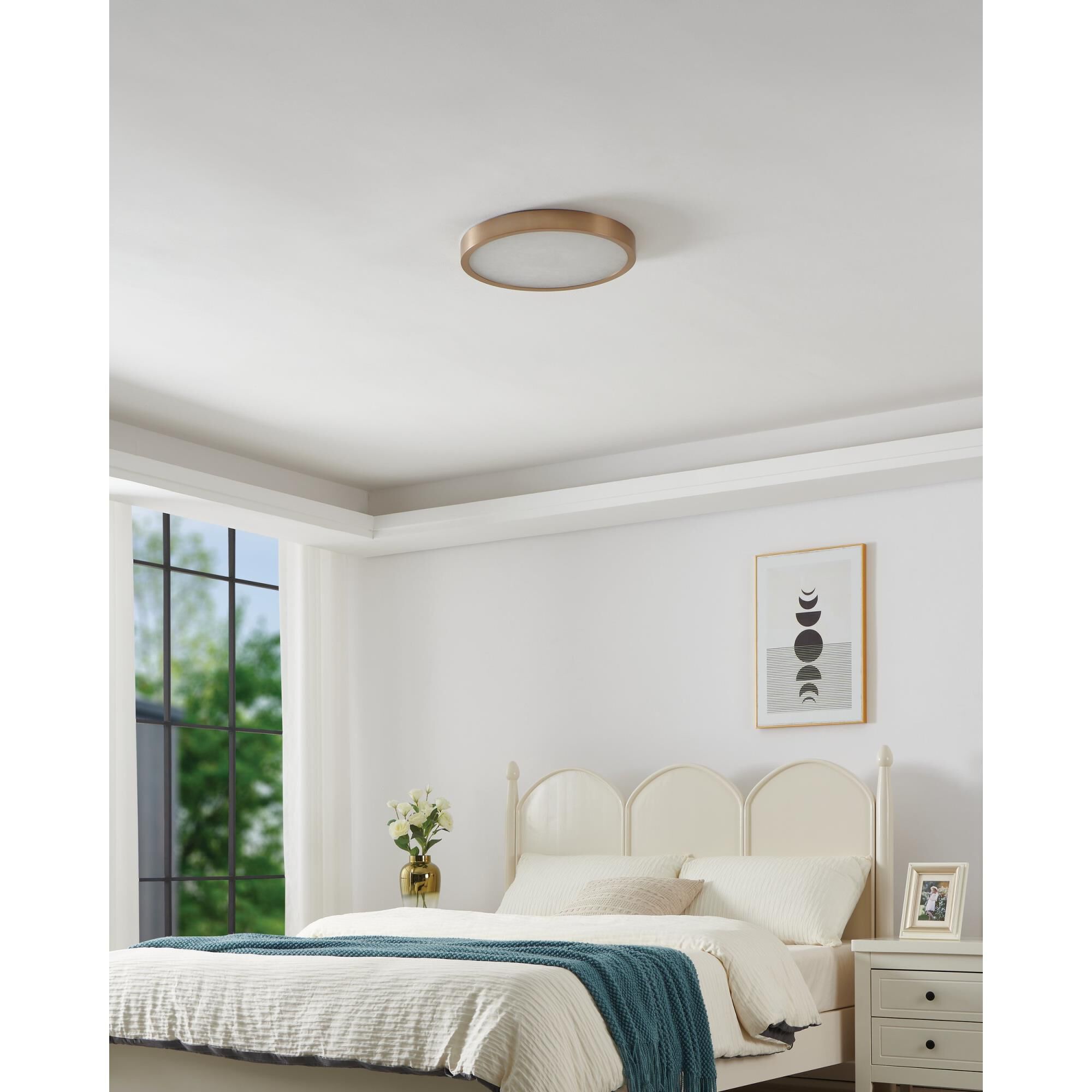 Argyle 16 Inch Flush Mount by Eglo Lighting