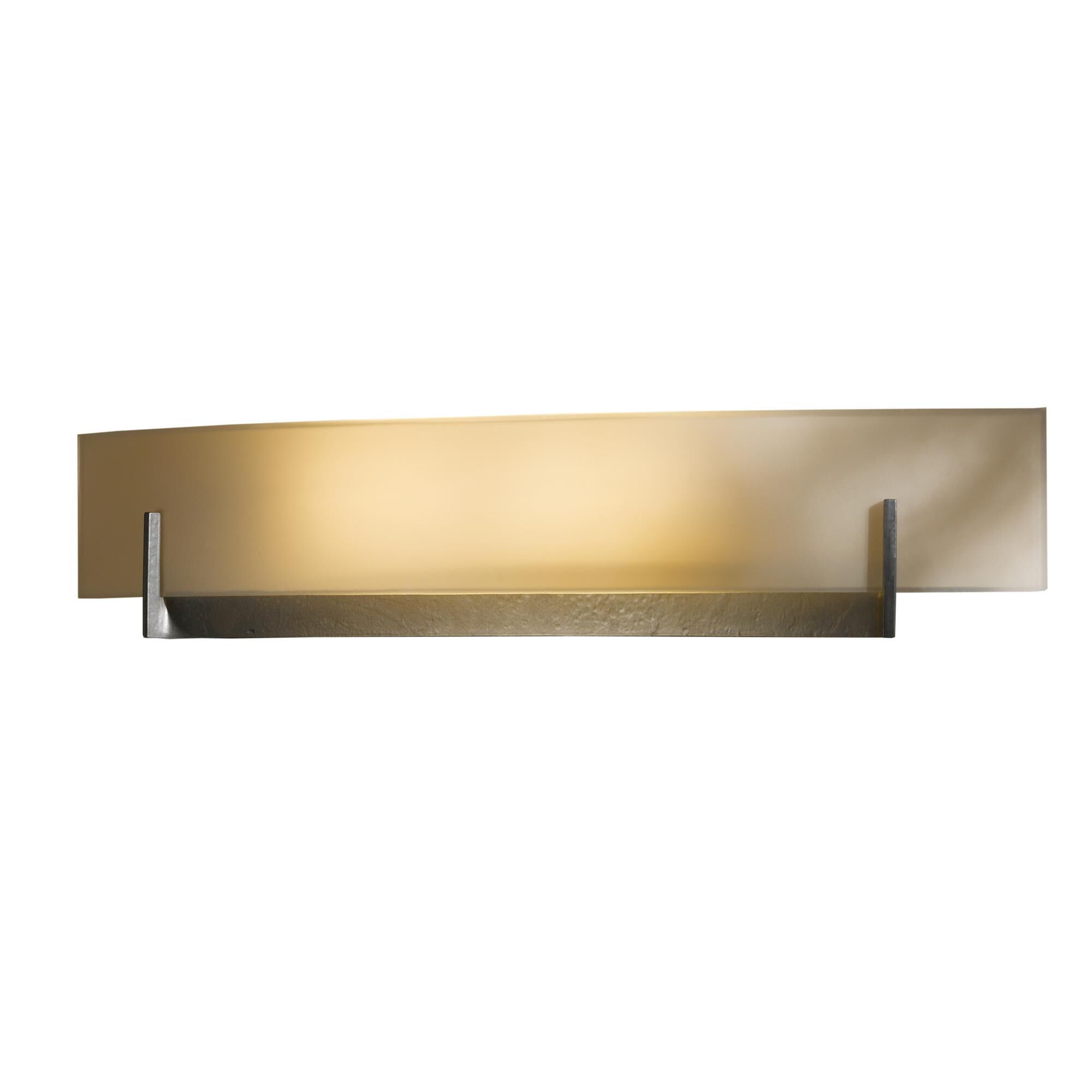 Shown in Dark Smoke finish and Sand  glass