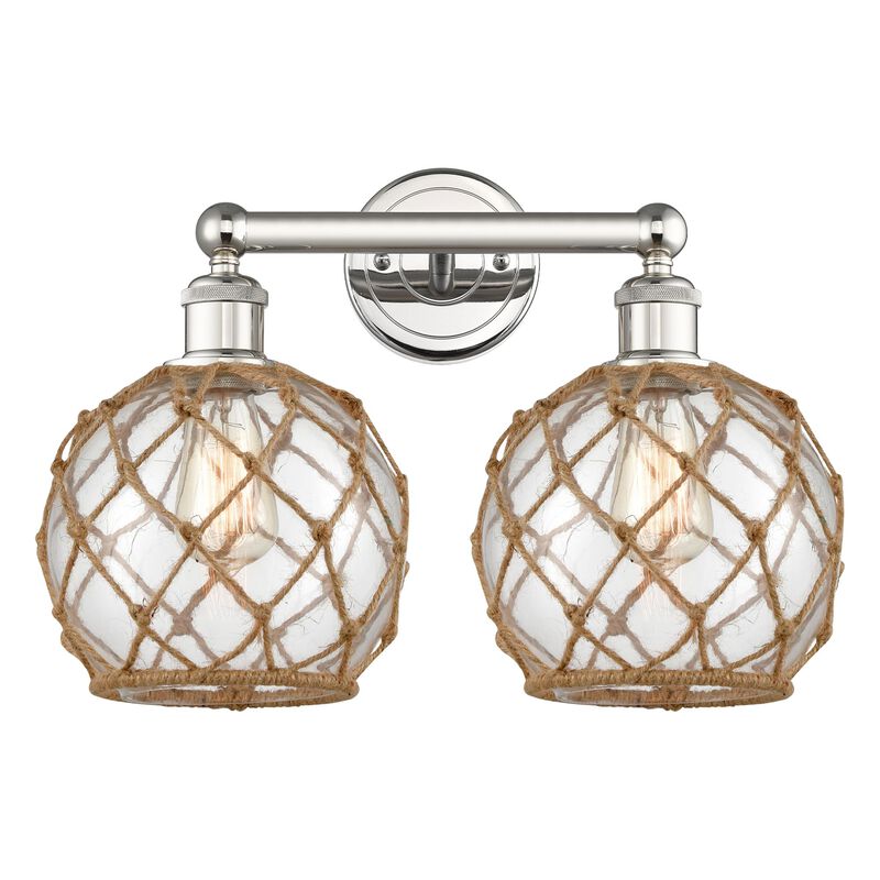 Bruno Marashlian Farmhouse Rope 17 Inch Bath Vanity Light by Innovations Lighting