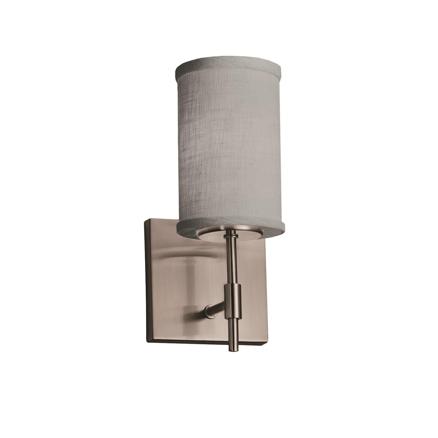 Justice Design Group Textile 9 Inch Wall Sconce