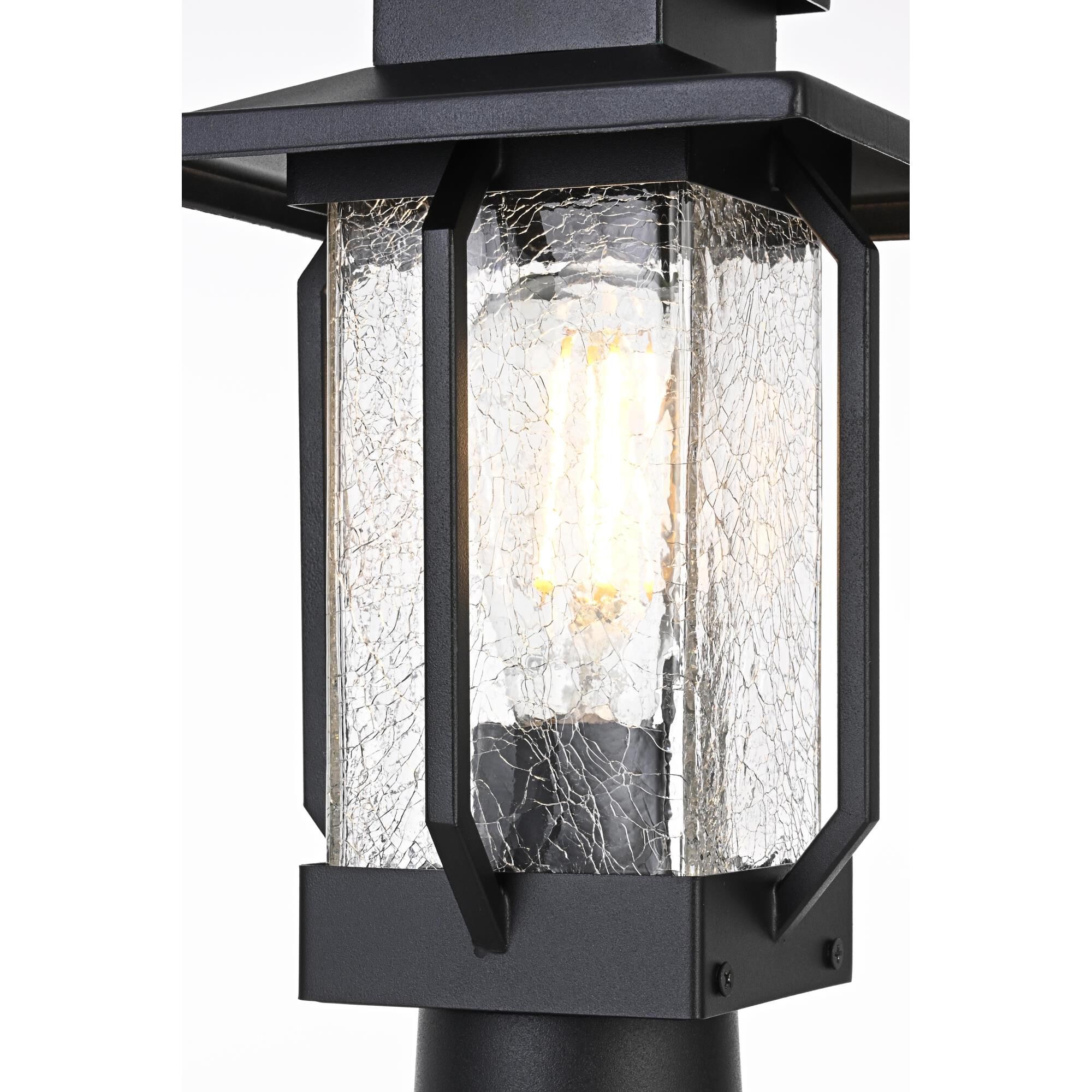 Salem 15 Inch Outdoor Post Lamp by Elegant Lighting