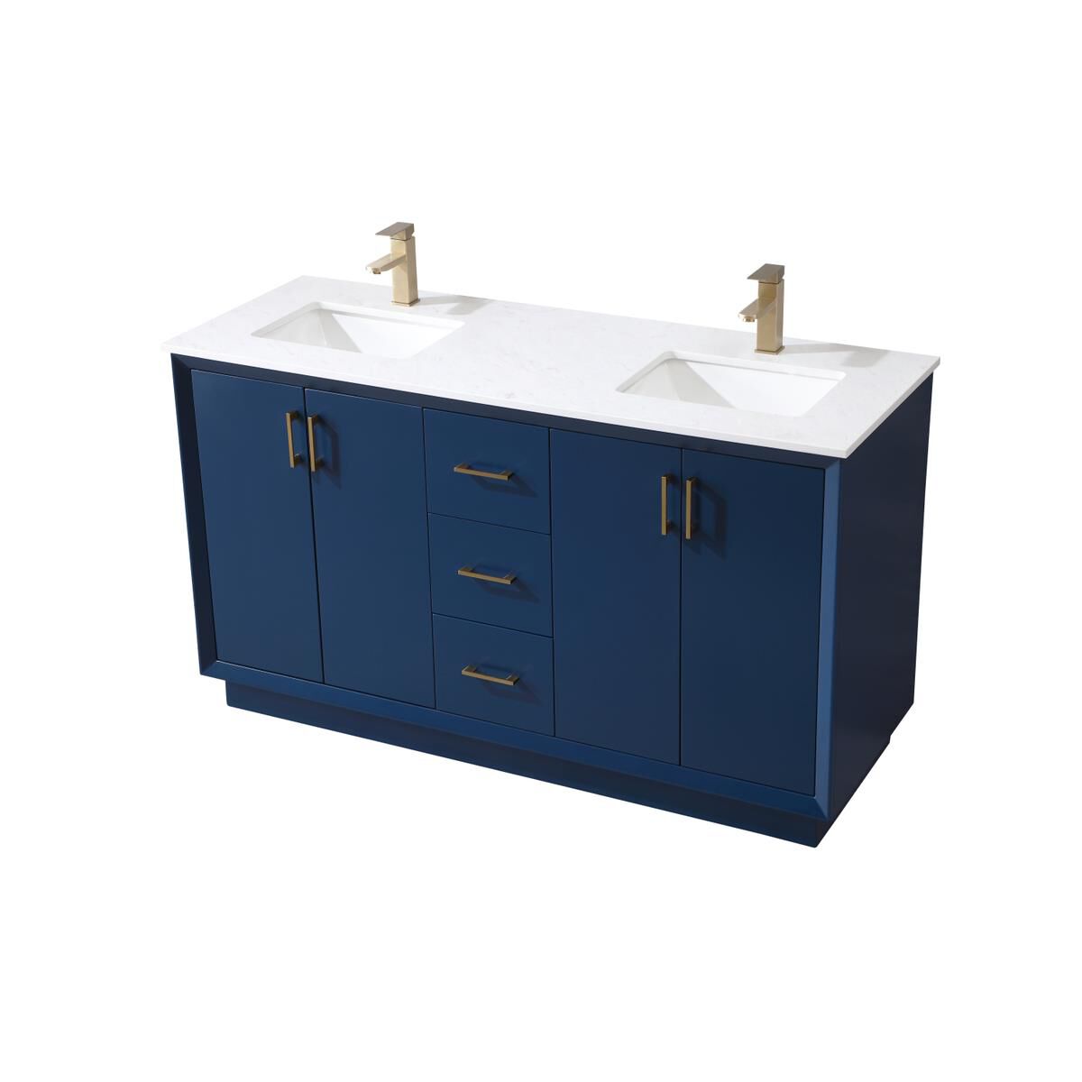 Hayes 60 Inch Bath Vanity by Elegant Decor