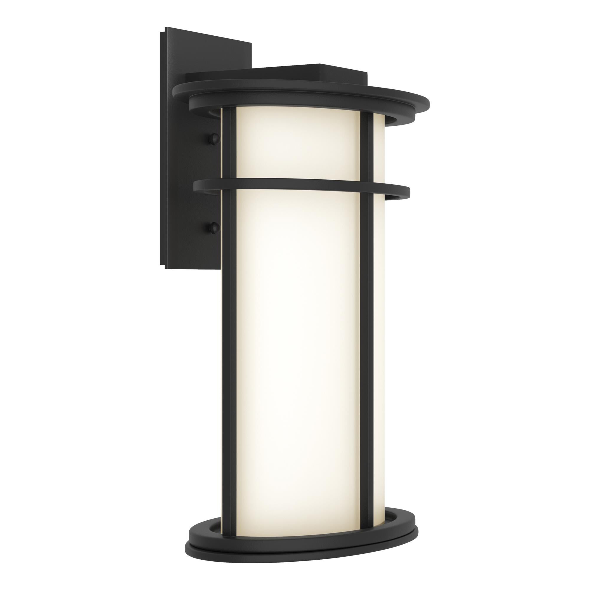 Shown in Black finish and Opal  glass