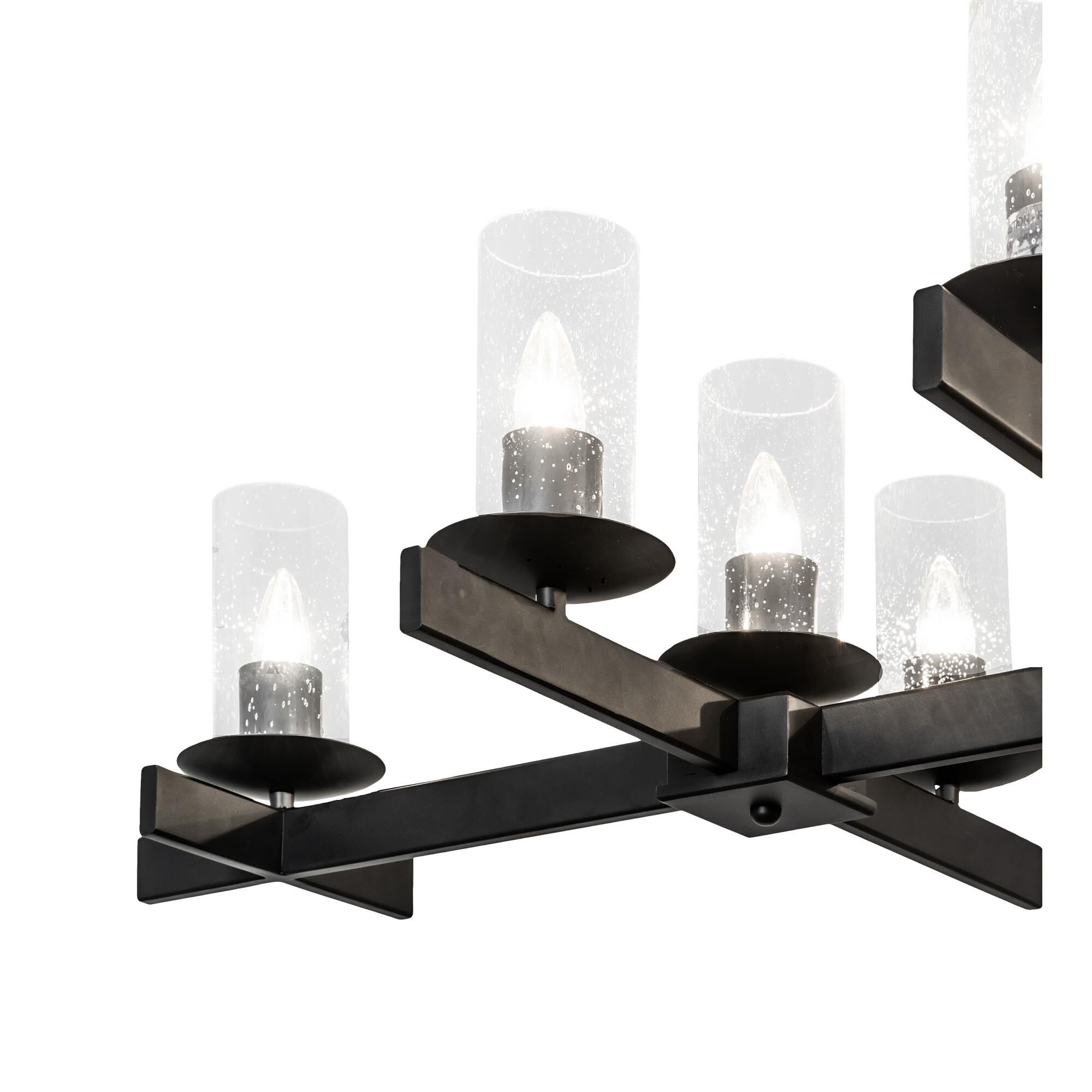 Dante 72 Inch 16 Light Linear Suspension Light by Meyda Lighting