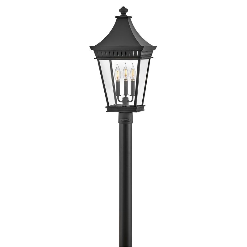 Chapel Hill 26 Inch Outdoor Post Lamp by Hinkley
