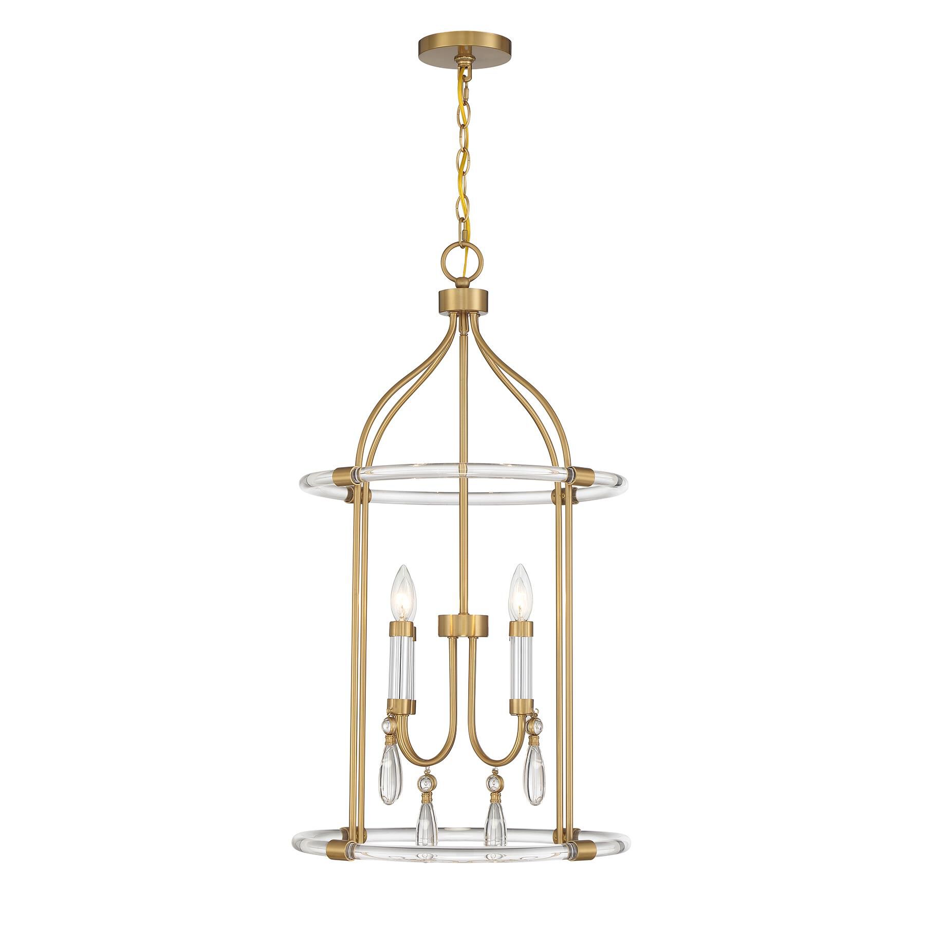 Mayfair 18 Inch Cage Pendant by Savoy House