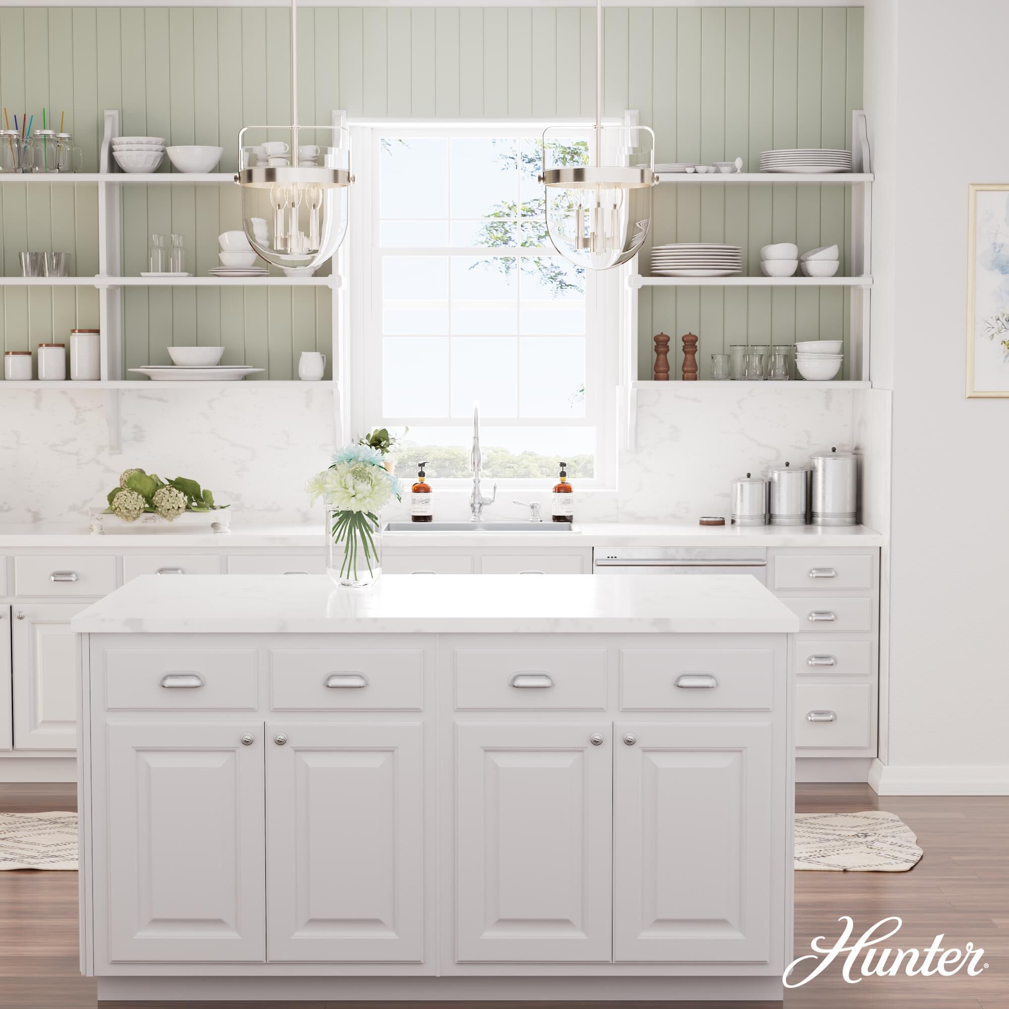 Karloff 11 Inch Mini Pendant by Hunter Fan