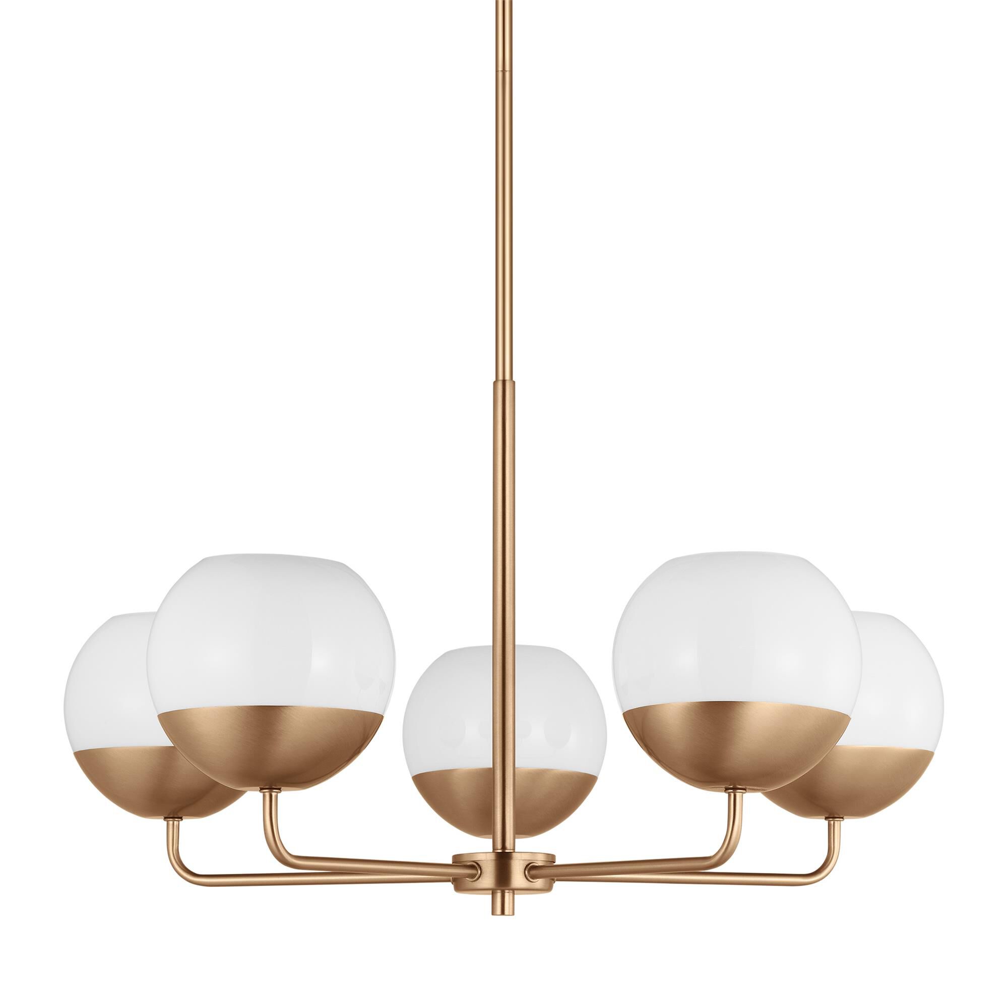 Sean Lavin Alvin 26 Inch 5 Light Chandelier by Visual Comfort Studio Collection