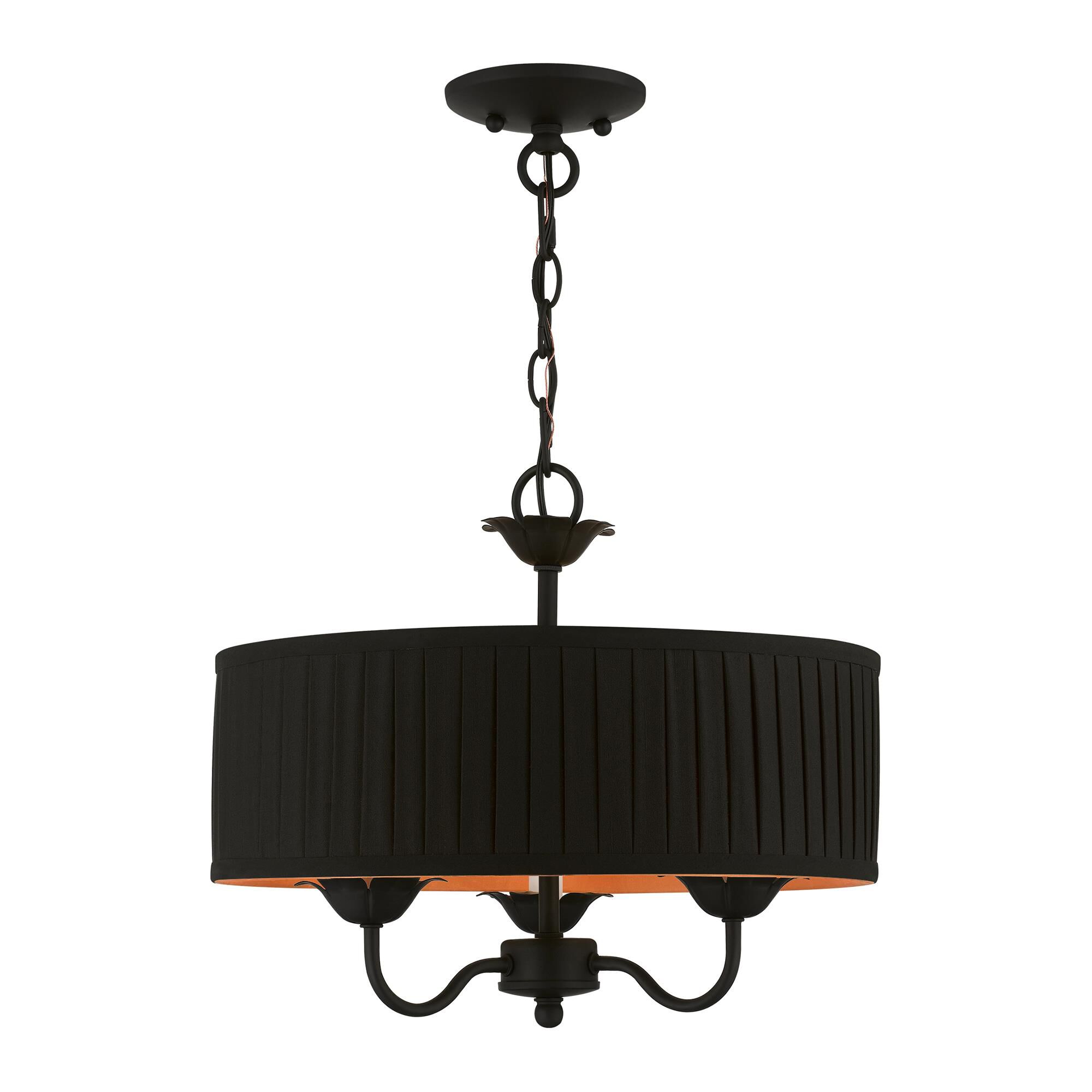 Harrington 3 Light Mini Chandelier by Livex Lighting
