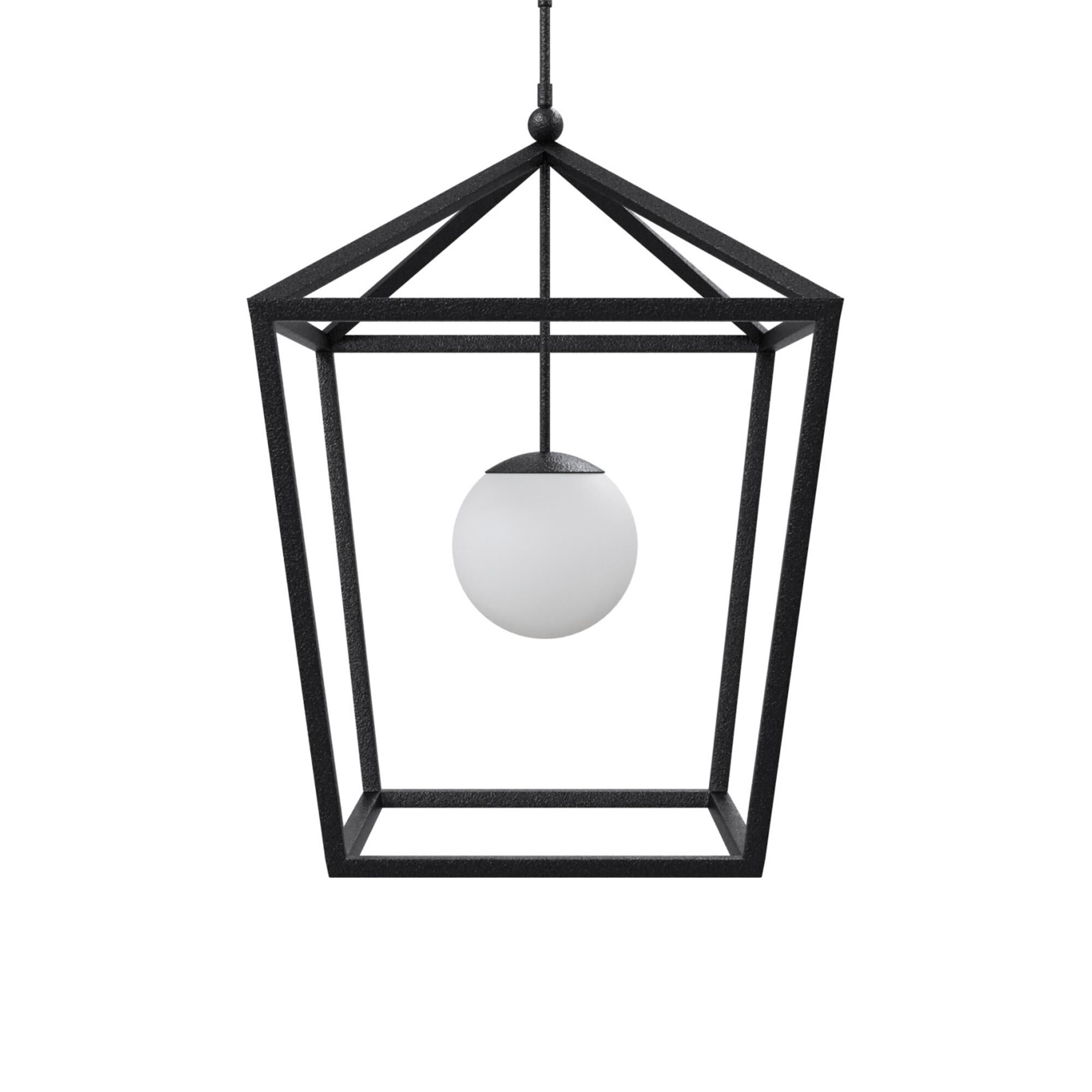 Denison 26 Inch Outdoor Hanging Lantern,