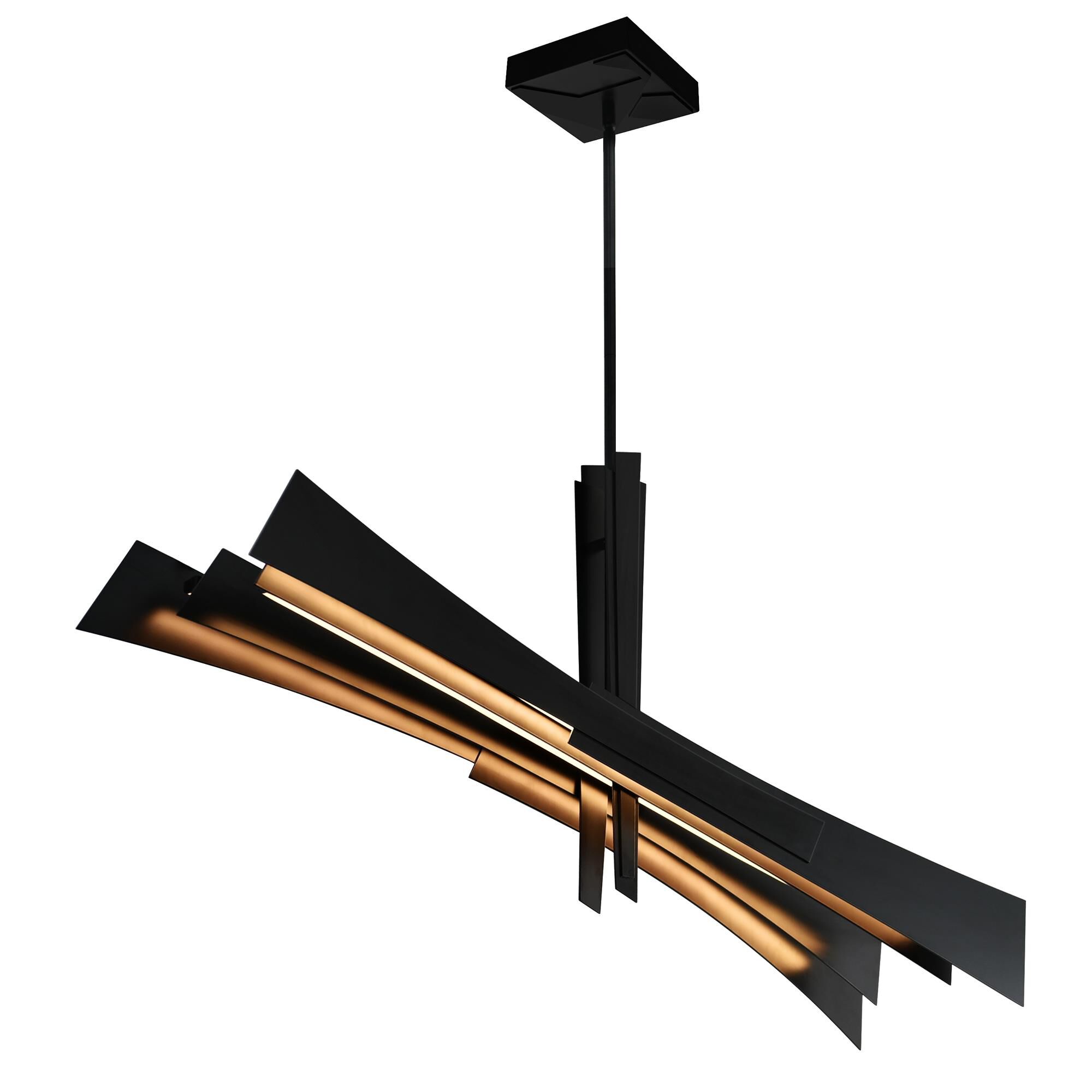 Solara 50 Inch Linear Suspension Light by CWI Lighting
