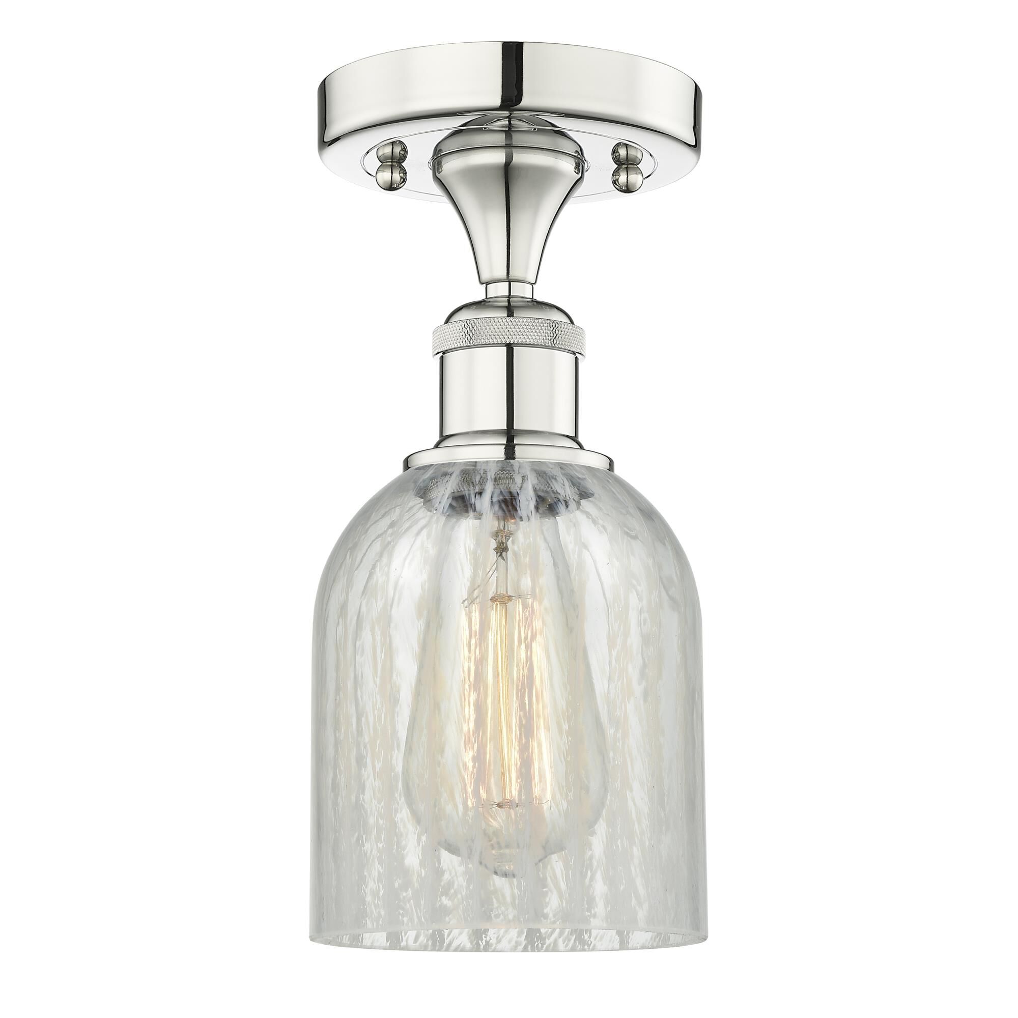 Bruno Marashlian Caledonia 5 Inch 1 Light Semi Flush Mount by Innovations Lighting