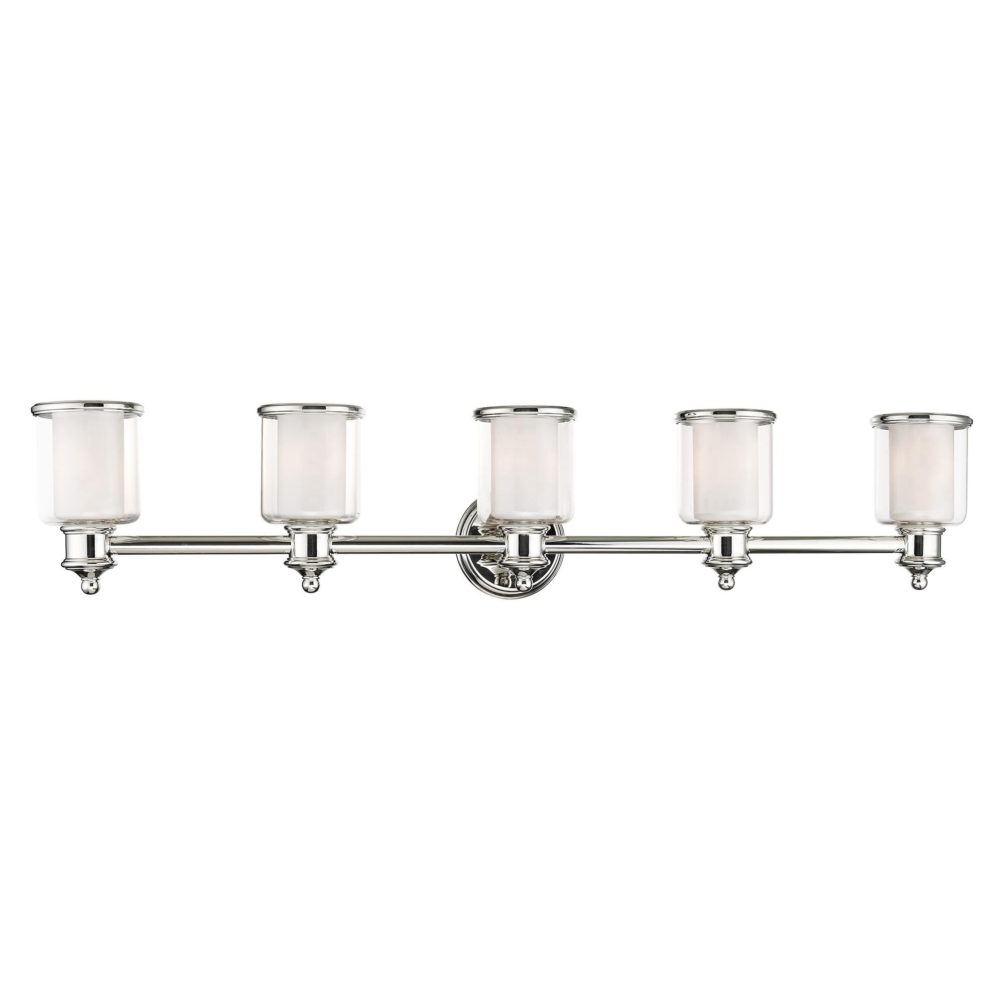 Middlebush 45 Inch 5 Light Bath Vanity Light by Livex Lighting