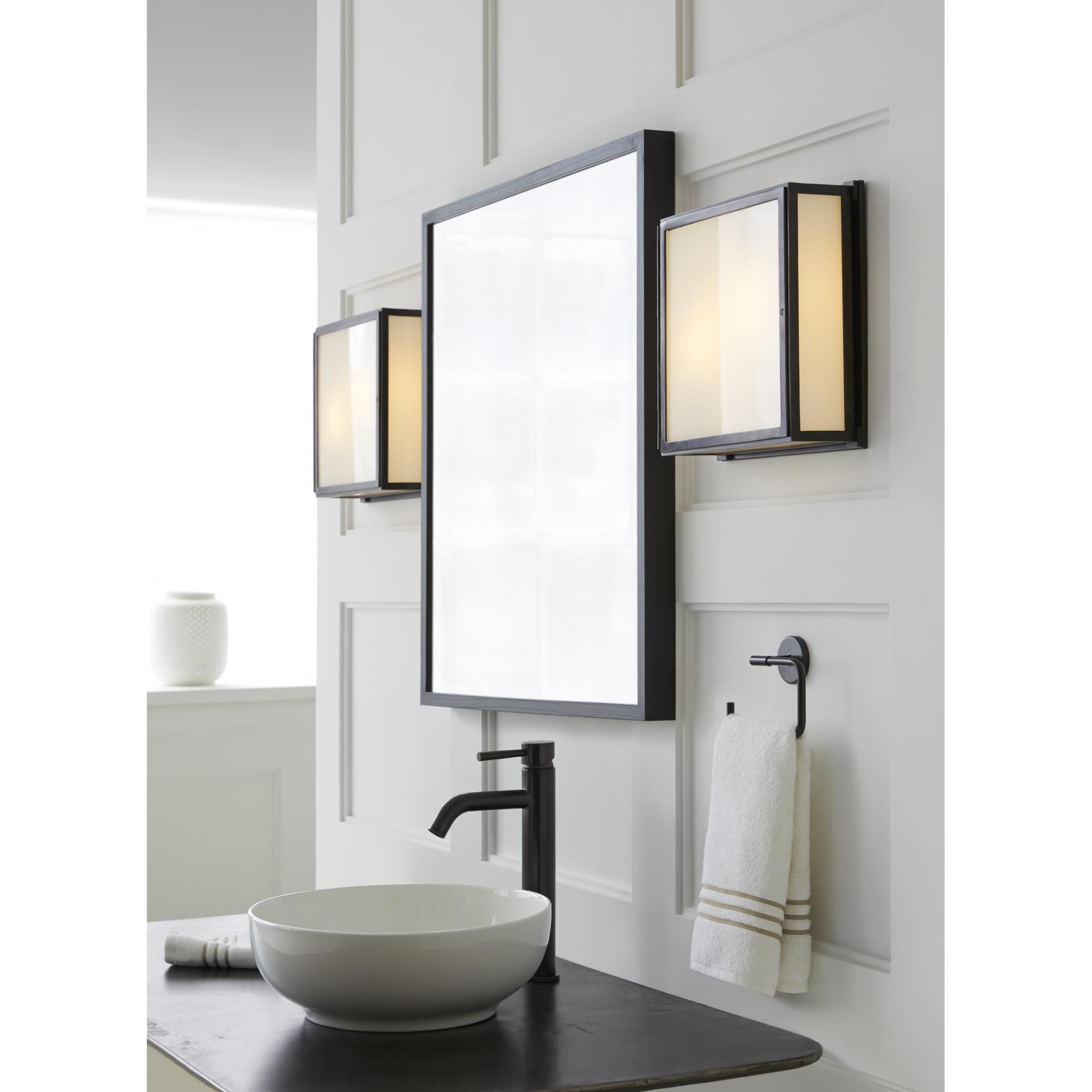 Thomas O'Brien Mercer 12 Inch 2 Light Bath Vanity Light by Visual Comfort Signature Collection