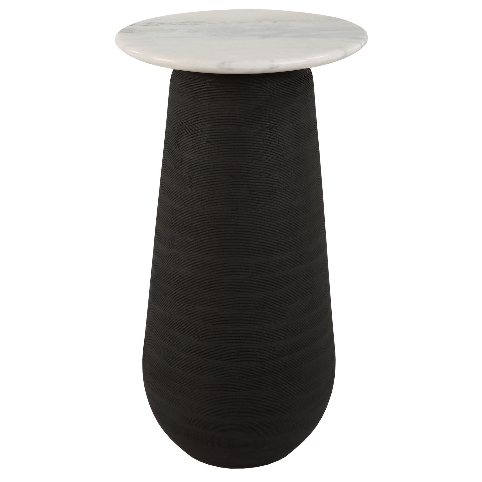 David Frisch Total Eclipse 14 Inch End Table By Uttermost