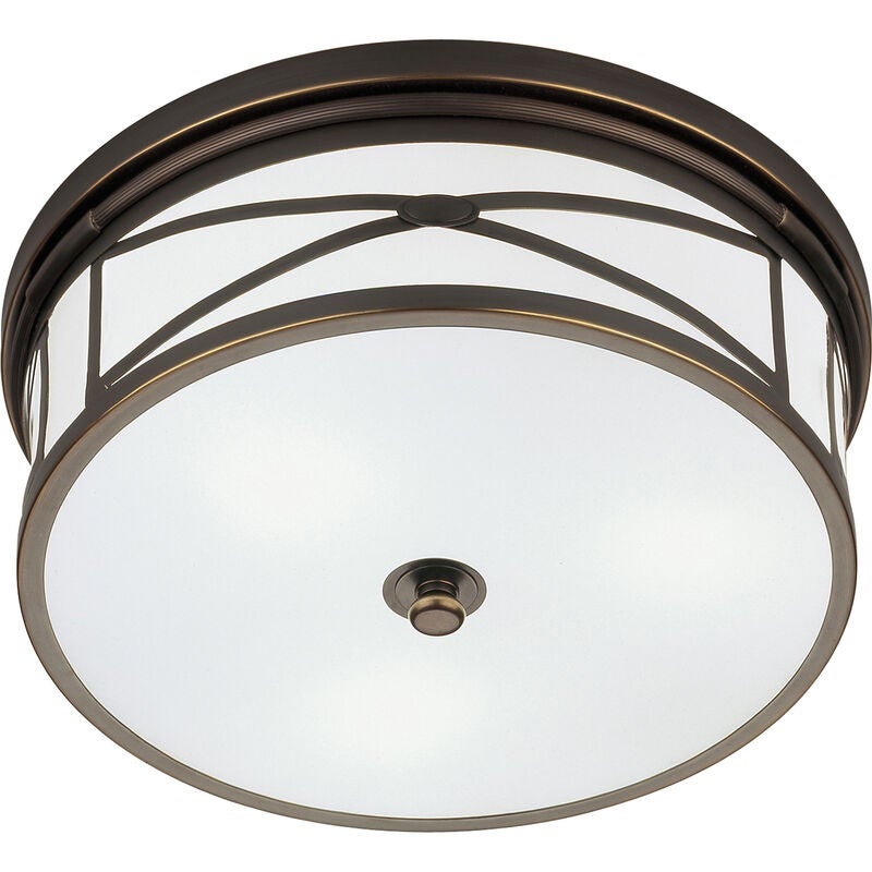 Chase 15 Inch Flush Mount by Robert Abbey