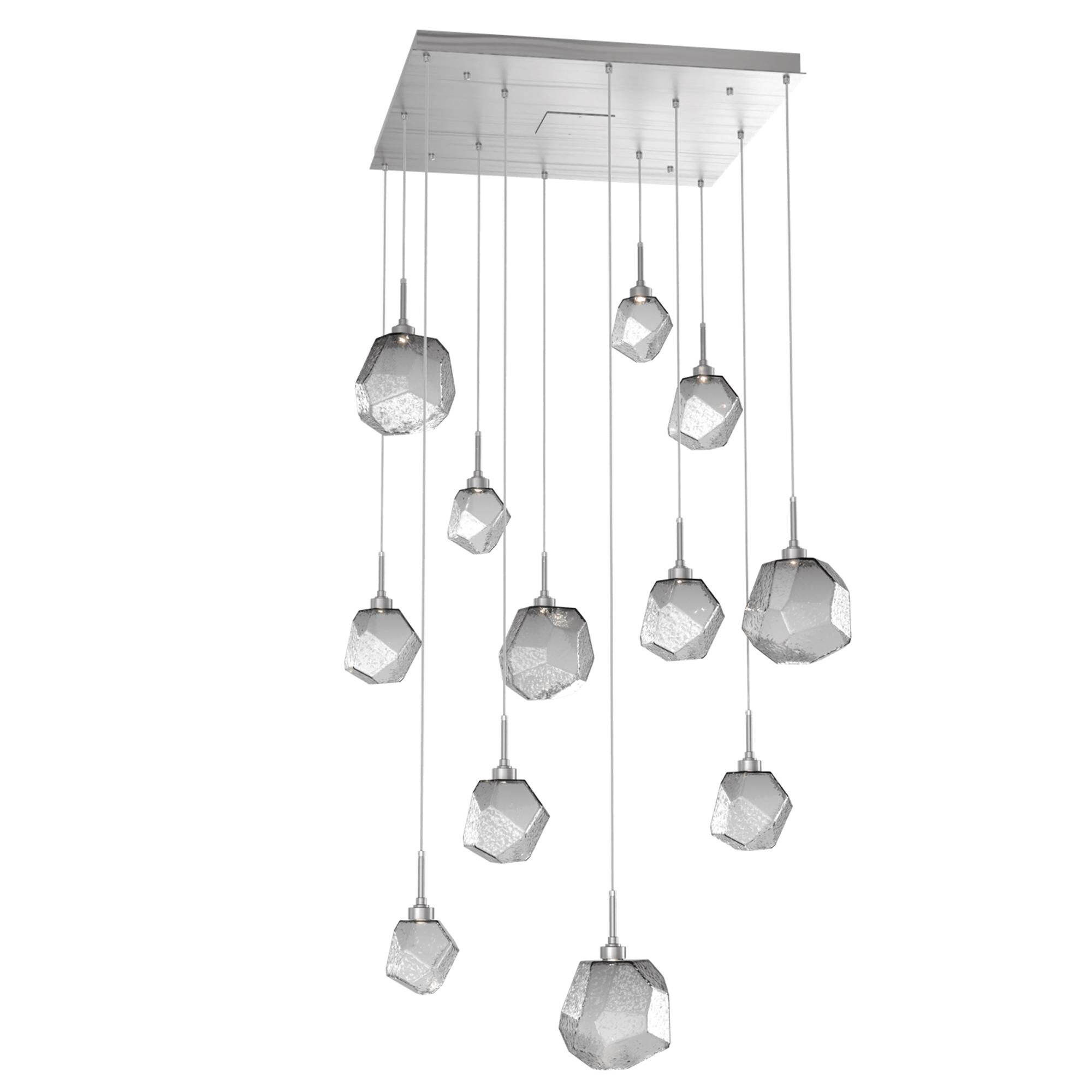 Shown in Classic Silver finish and Smoke glass