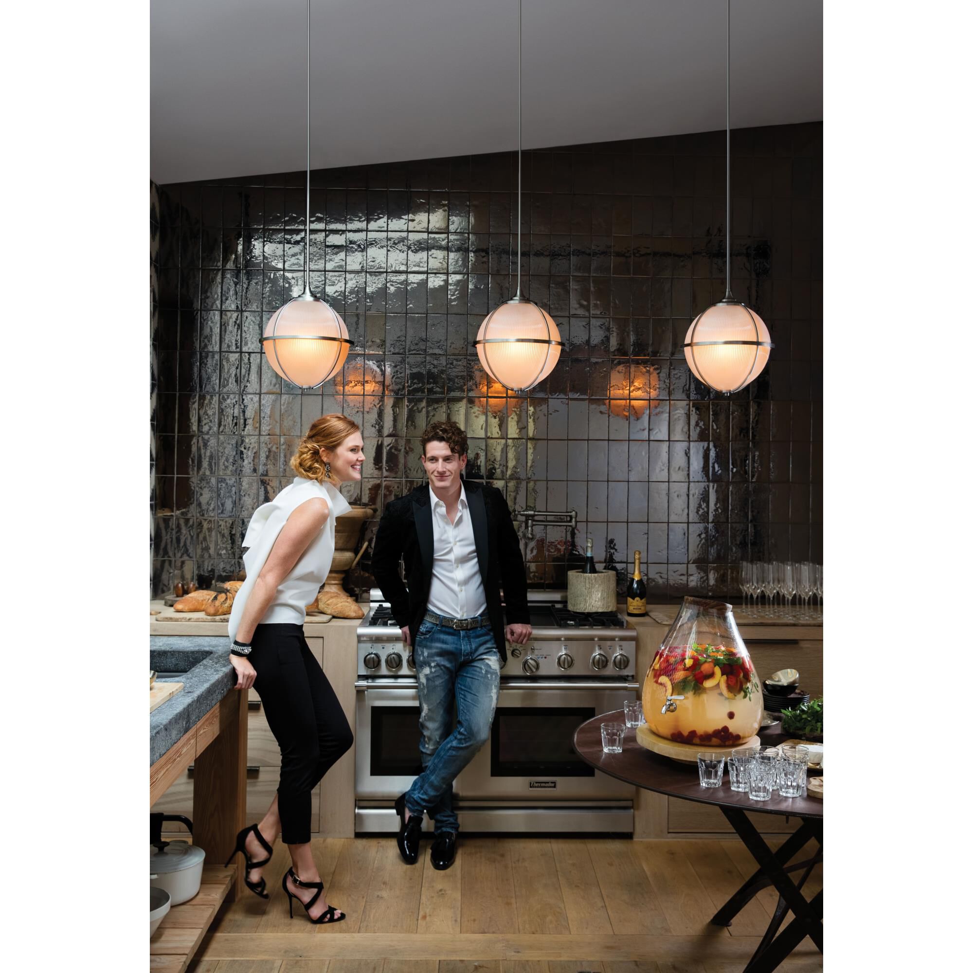 Odeon 15 Inch Large Pendant by Hinkley Lighting