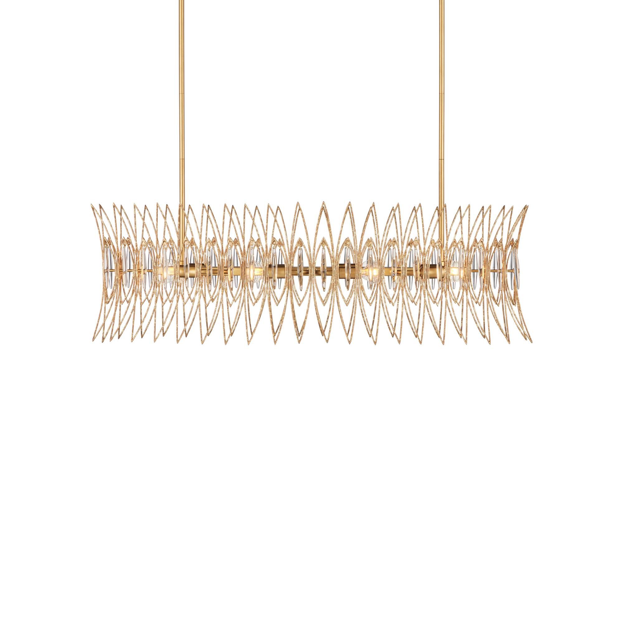 Marquise 40 Inch Linear Suspension Light by Currey and Company