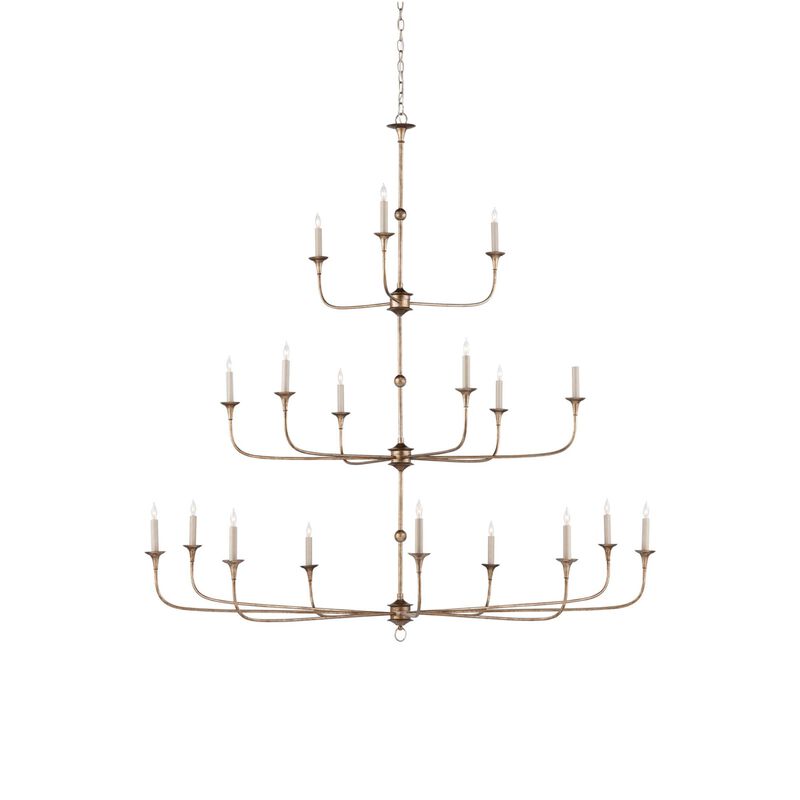 Nottaway 60 Inch Chandelier by Currey and Company