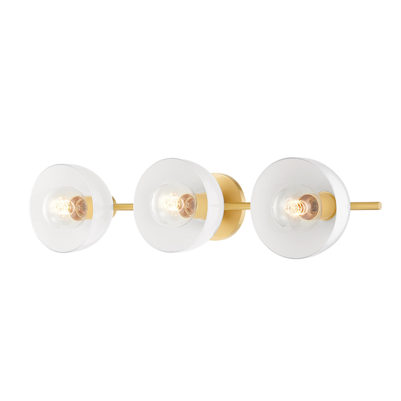 Belle 26 Inch 3 Light Bath Vanity Light by Mitzi