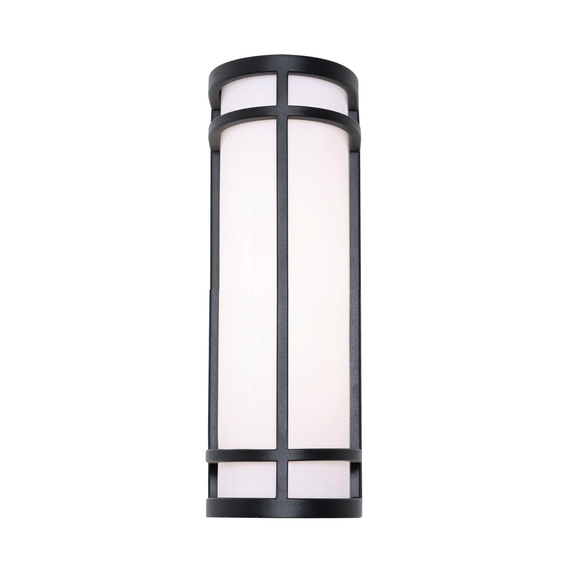 Shown in Black finish and White Acrylic Diffuser glass