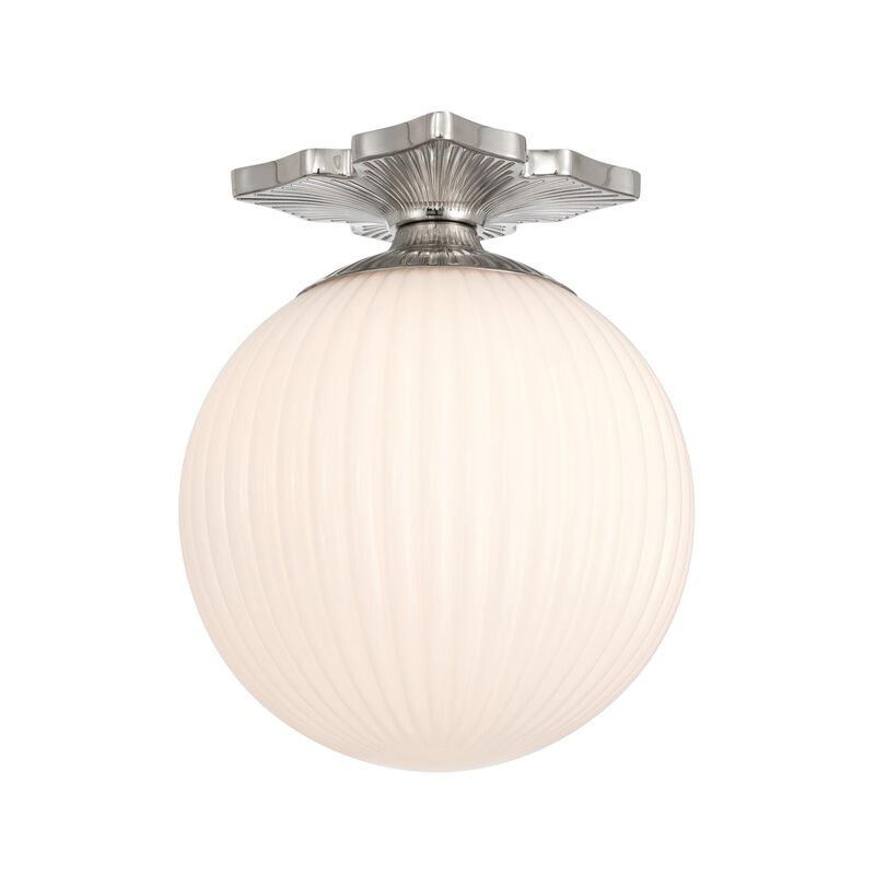 Orly 10 Inch Semi Flush Mount by Crystorama