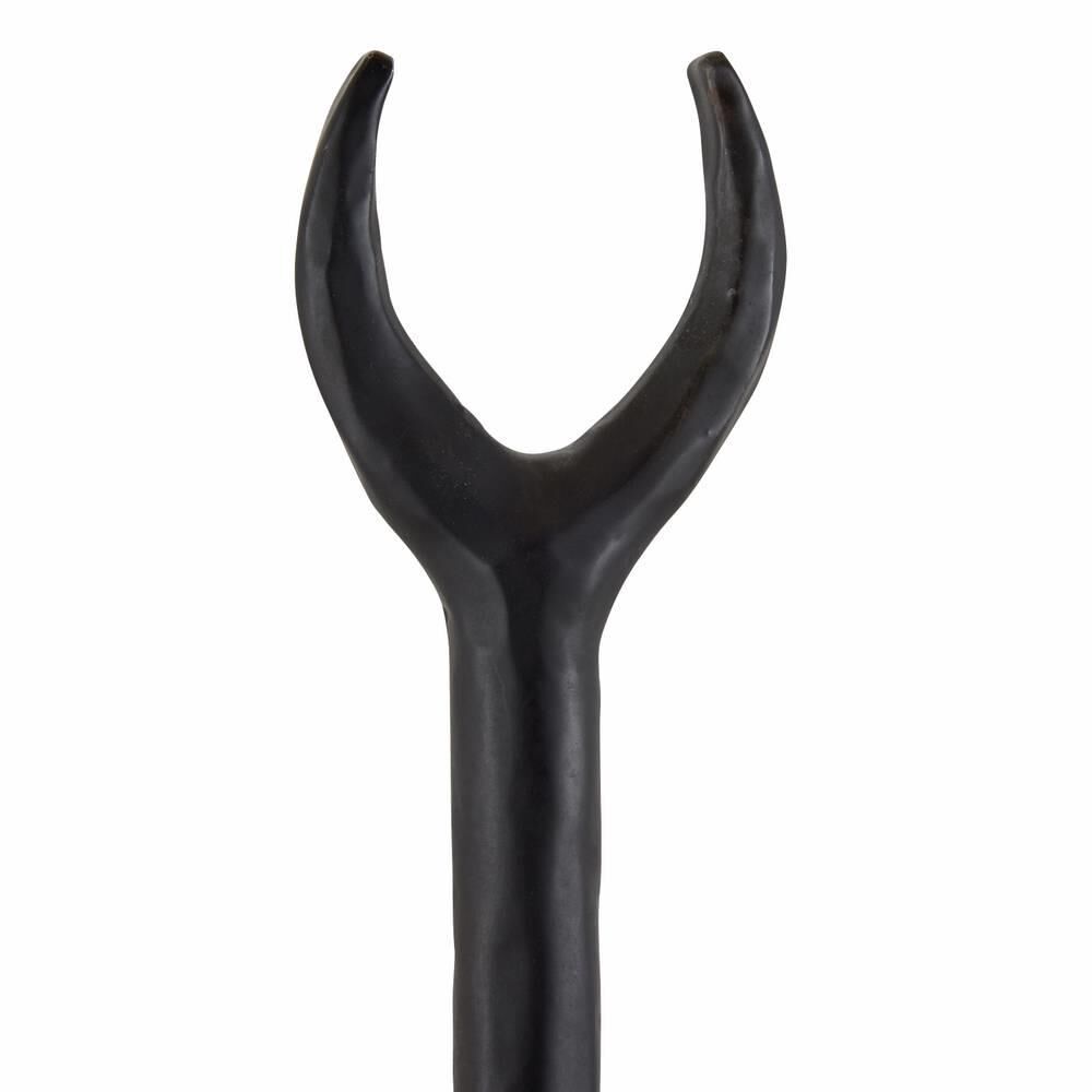 Shown in Blackened Iron finish