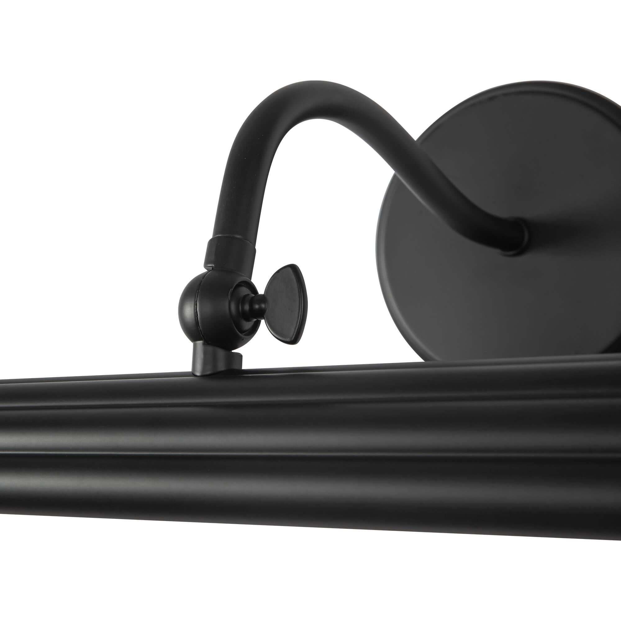 Shown in Matte Black finish and Frosted Acrylic Diffuser glass and Aluminum shade