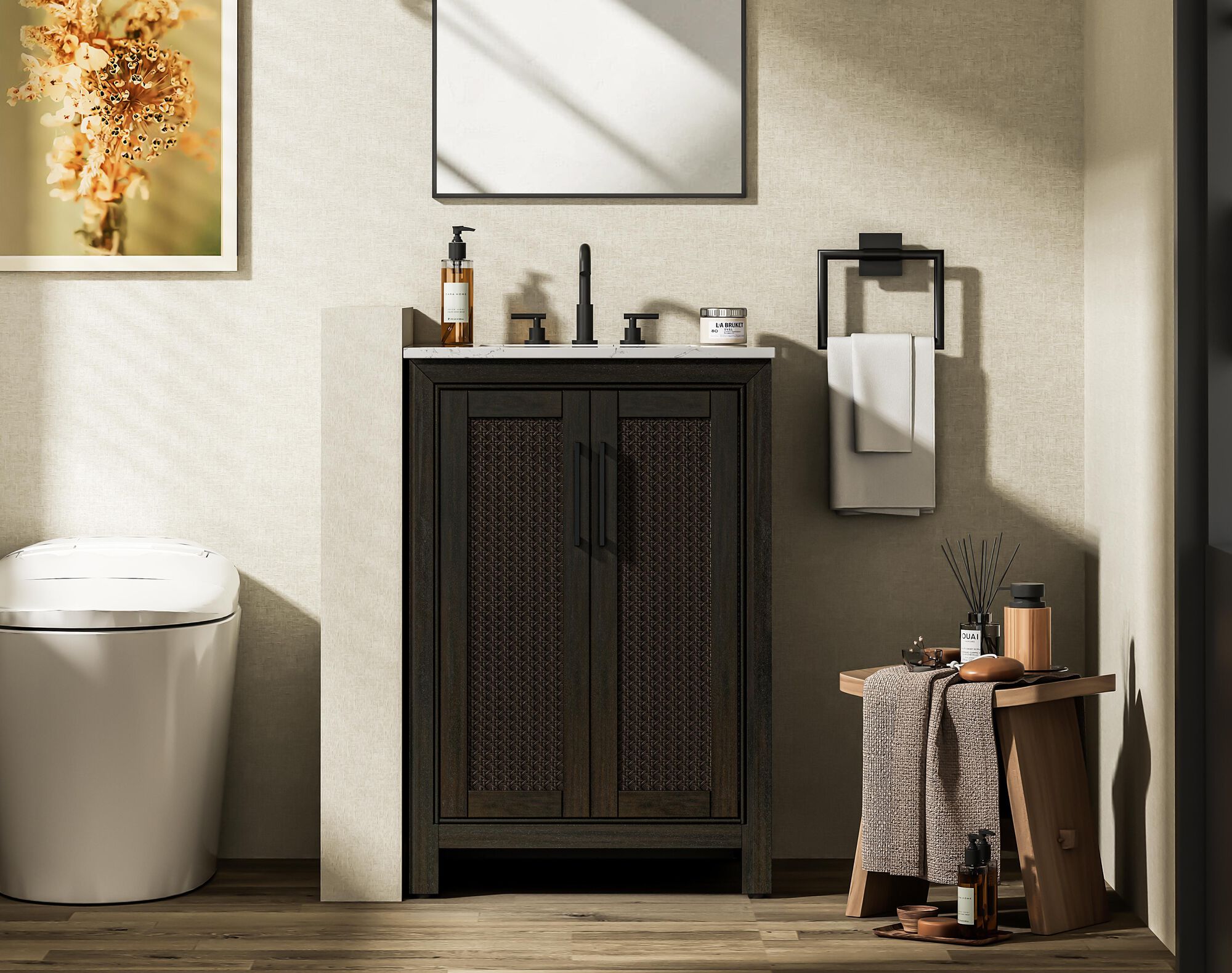 Alina 22 Inch Bath Vanity Cabinet,