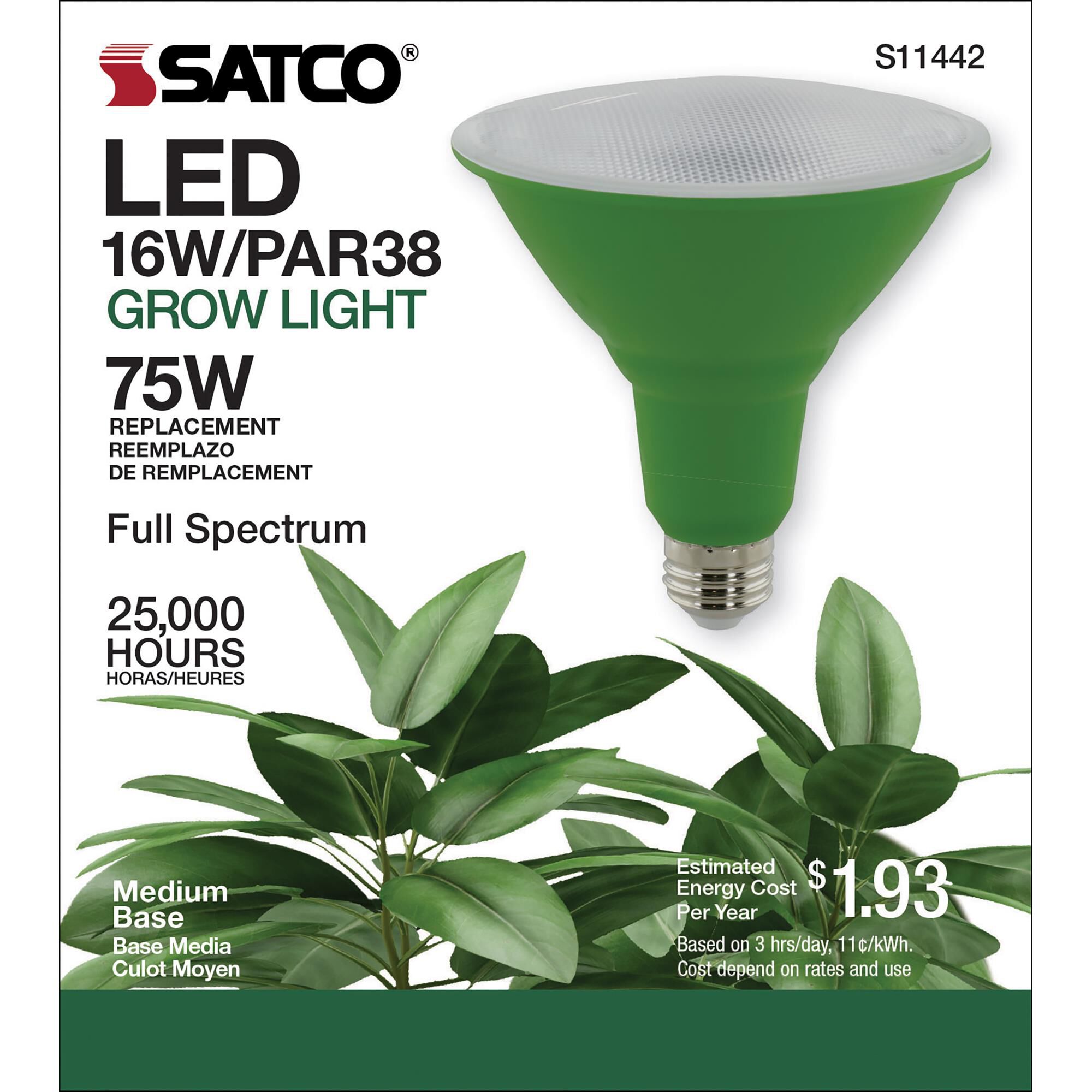 16 Watt 3500K PAR38 LED Light Bulb,