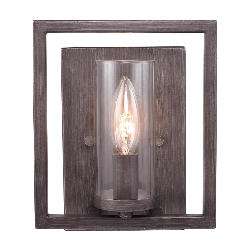 Shown in Gunmetal Bronze finish and Clear glass
