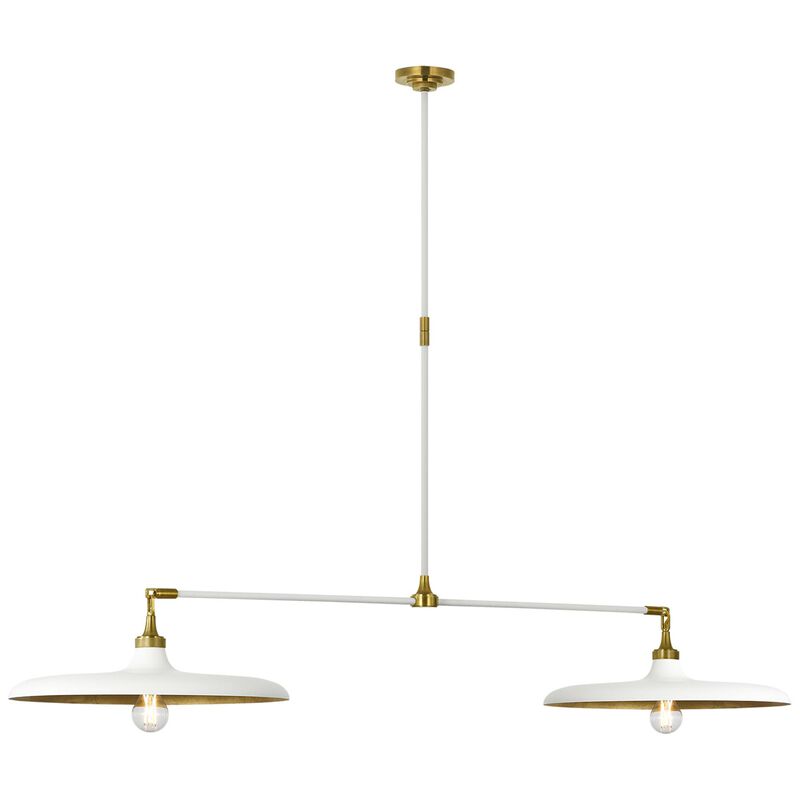 Thomas O'Brien Piatto 63 Inch Linear Suspension Light by Visual Comfort Signature Collection
